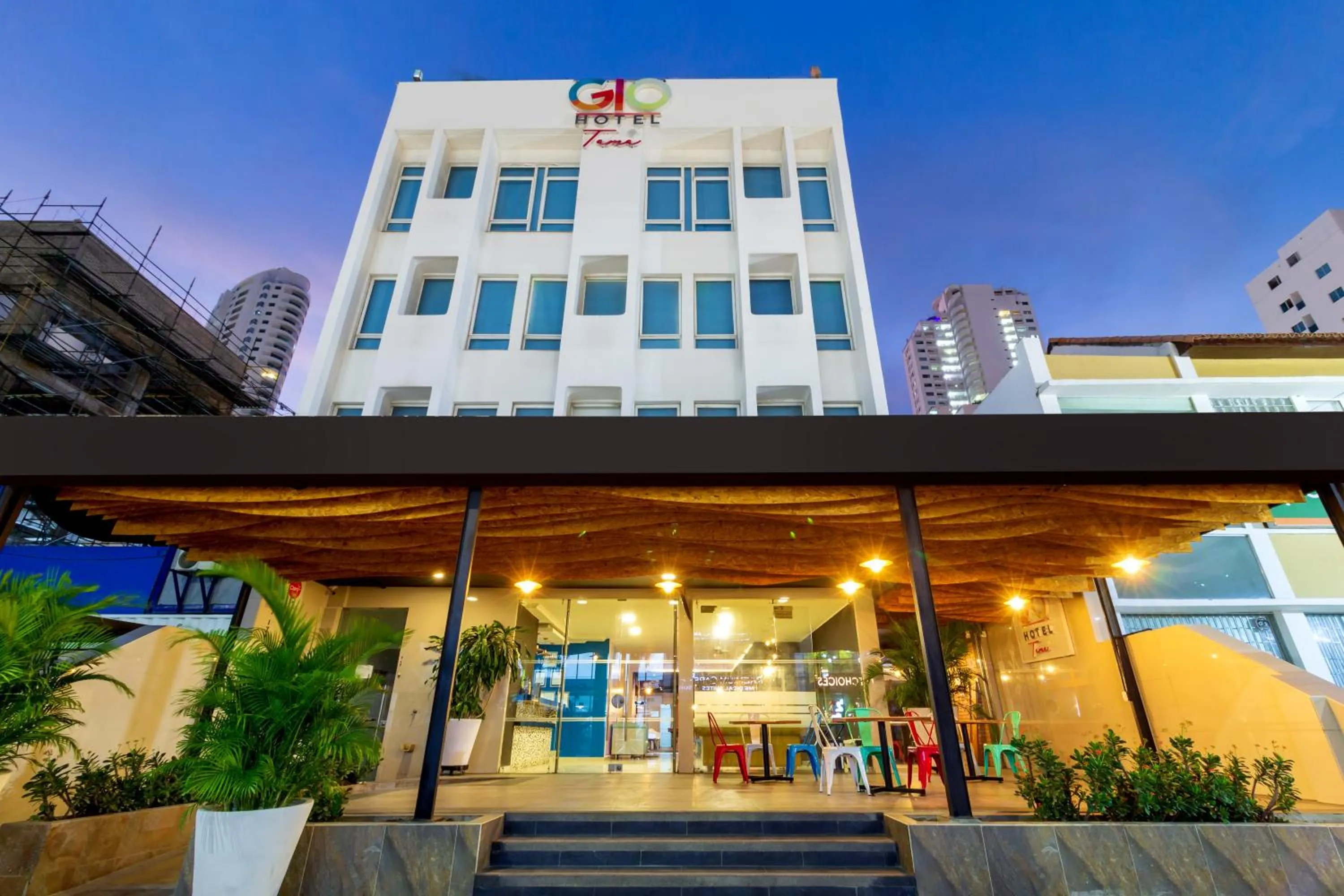 Property building in GIO hotel Tama Cartagena