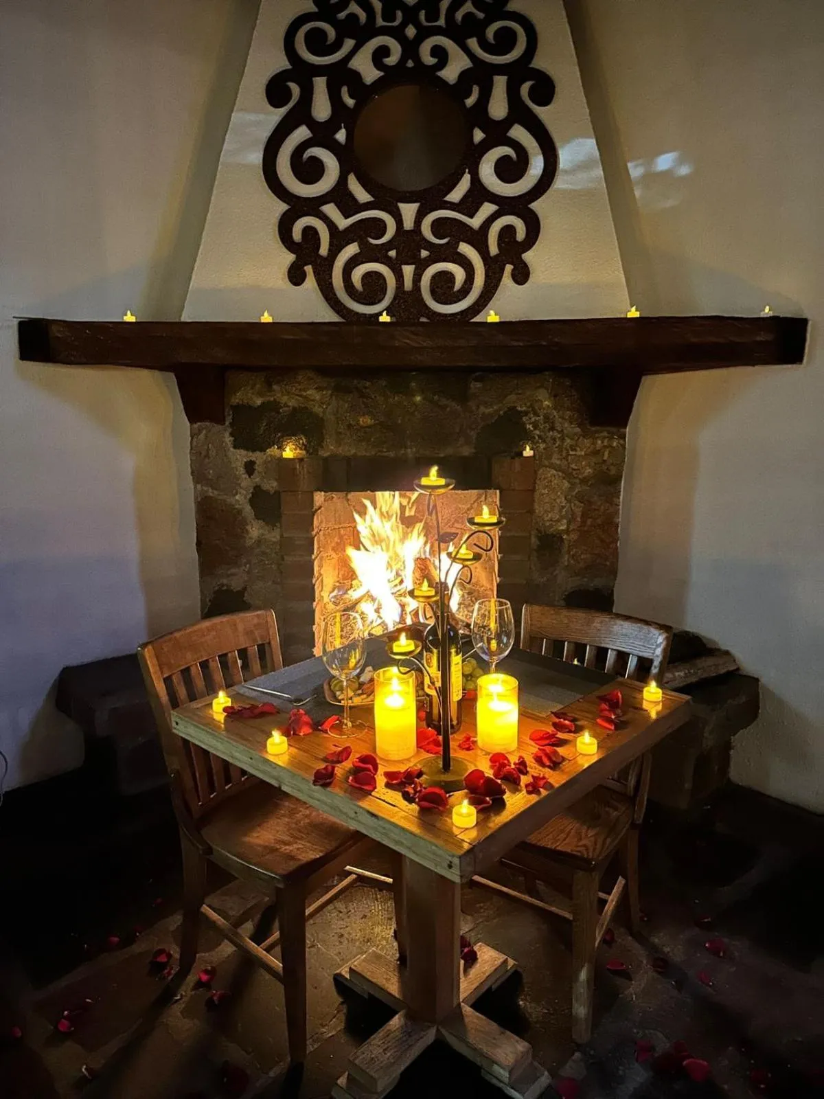 Dining area in Los Azufres Spa Natural