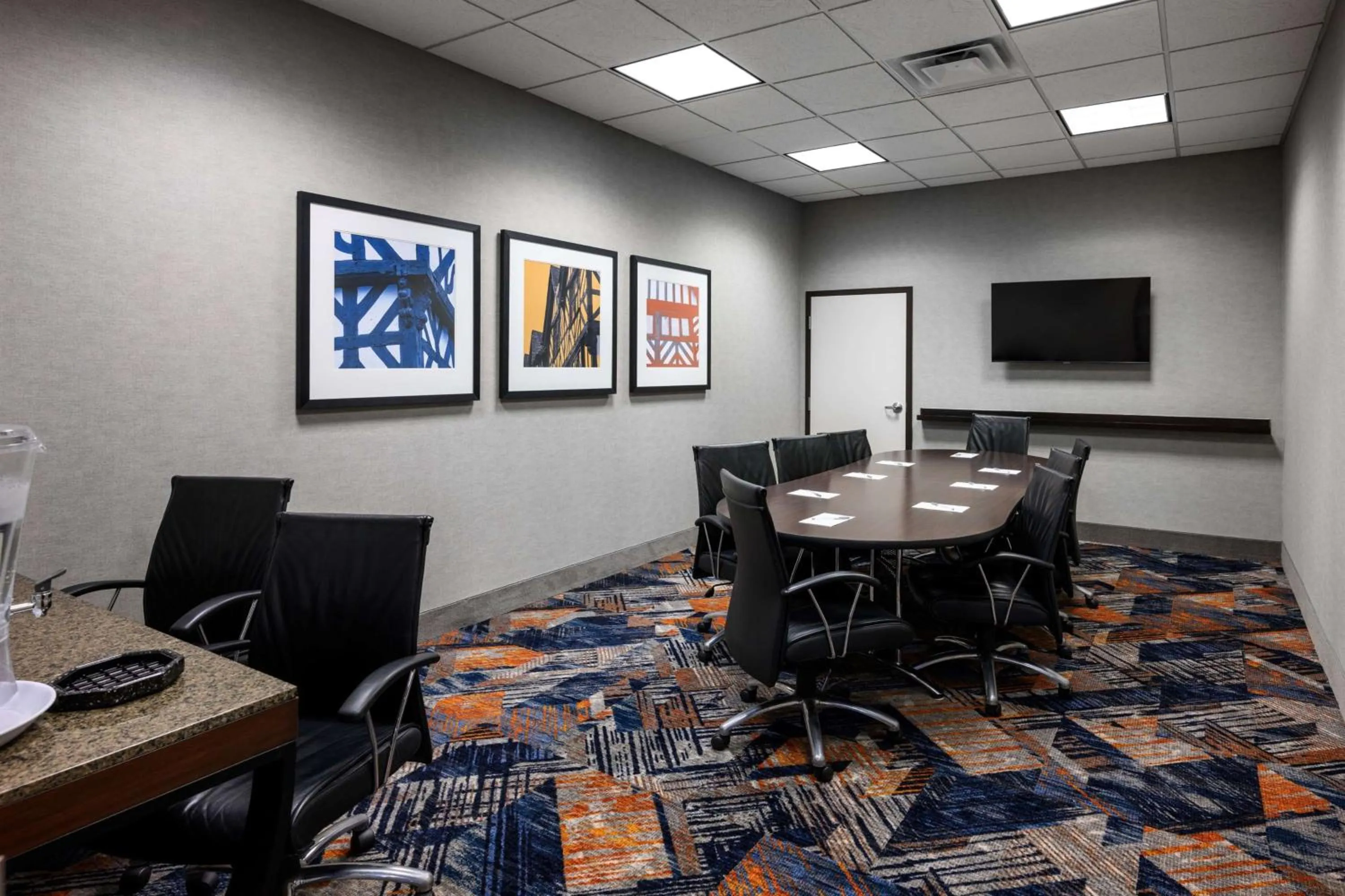 Meeting/conference room in Hampton Inn Evansville Airport