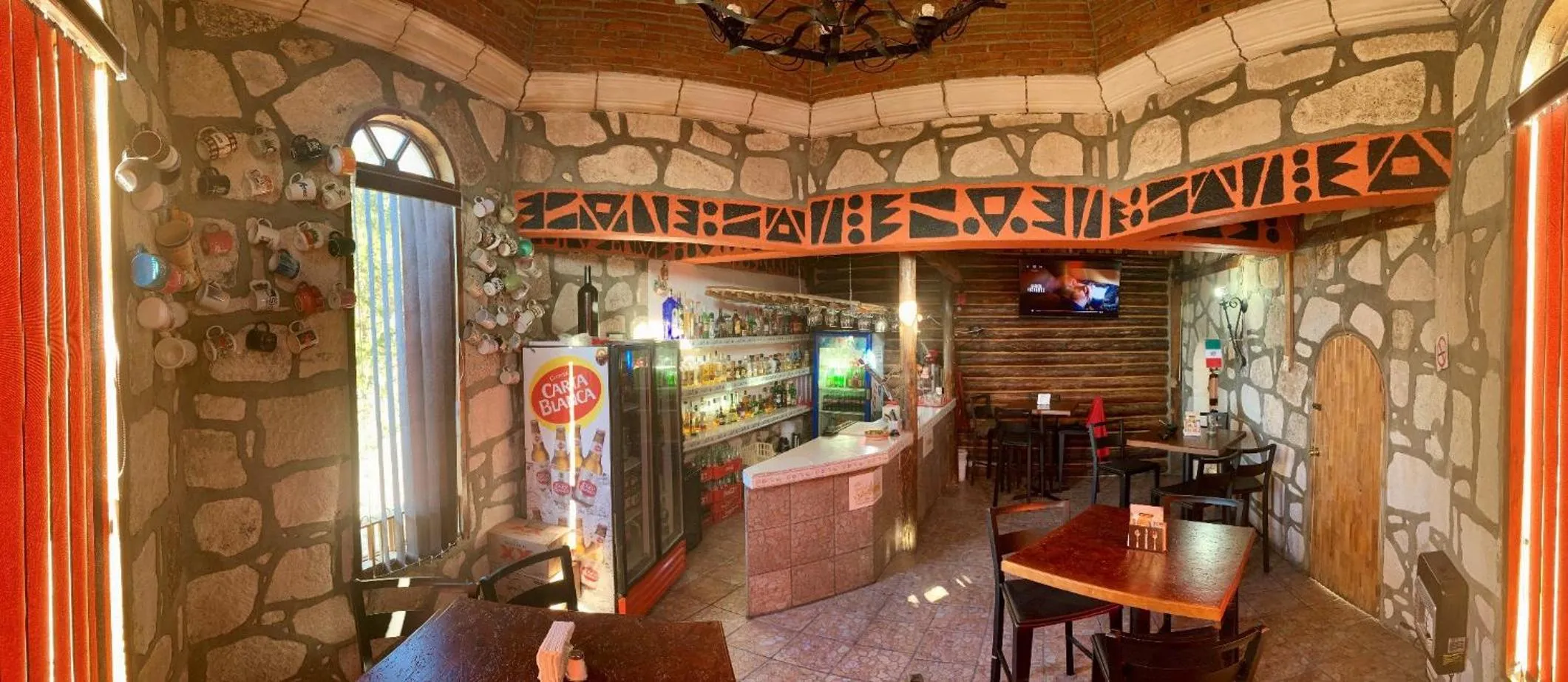 Lounge or bar in Hotel Mansion Tarahumara