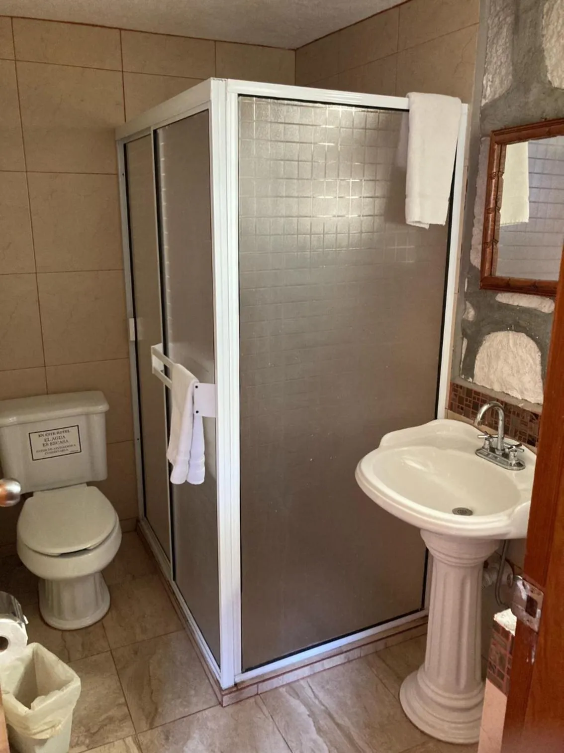 Bathroom in Hotel Mansion Tarahumara