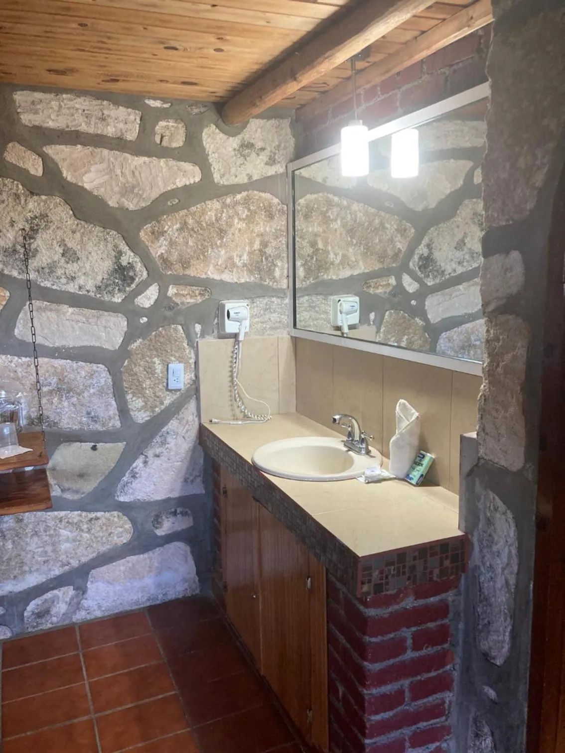 Bathroom in Hotel Mansion Tarahumara