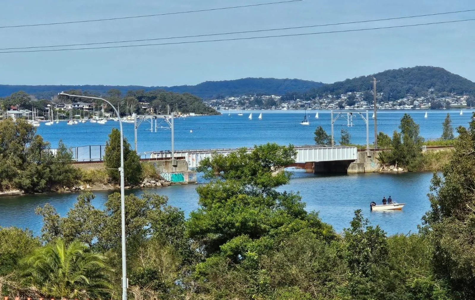 View (from property/room) in Waterview Gosford Motor Inn