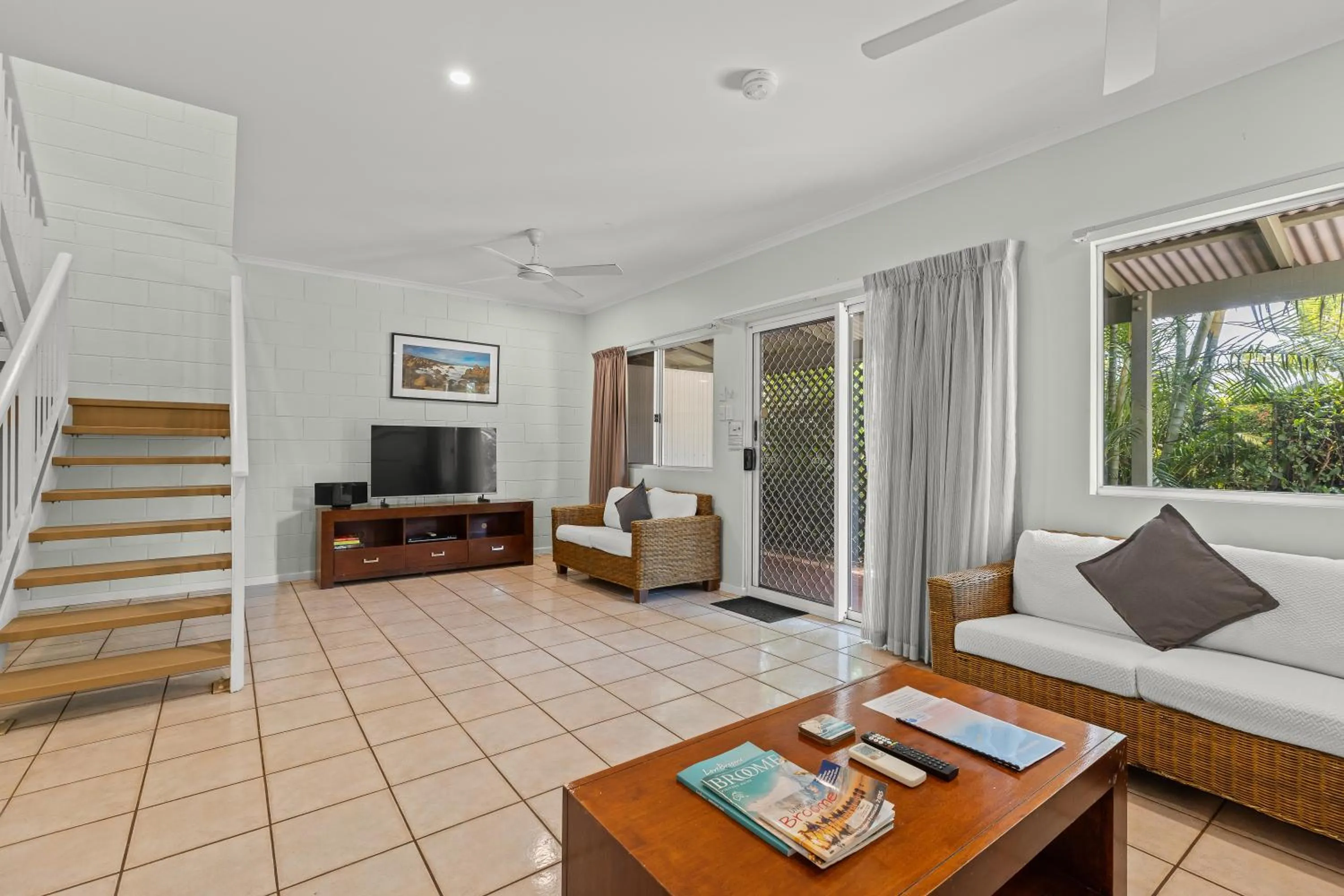 Living room in Cable Beachside Villas