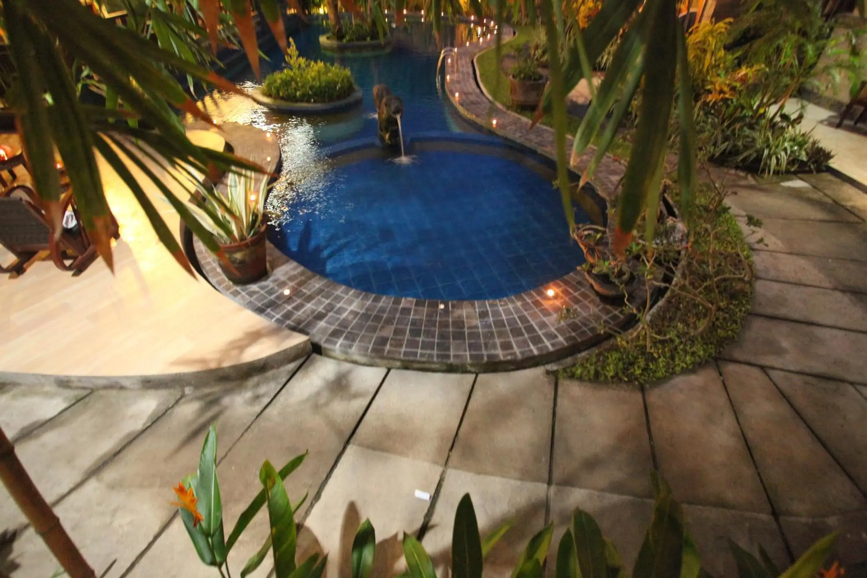 Garden in Sanur Seaview Hotel Garden in Sanur Seaview Hotel