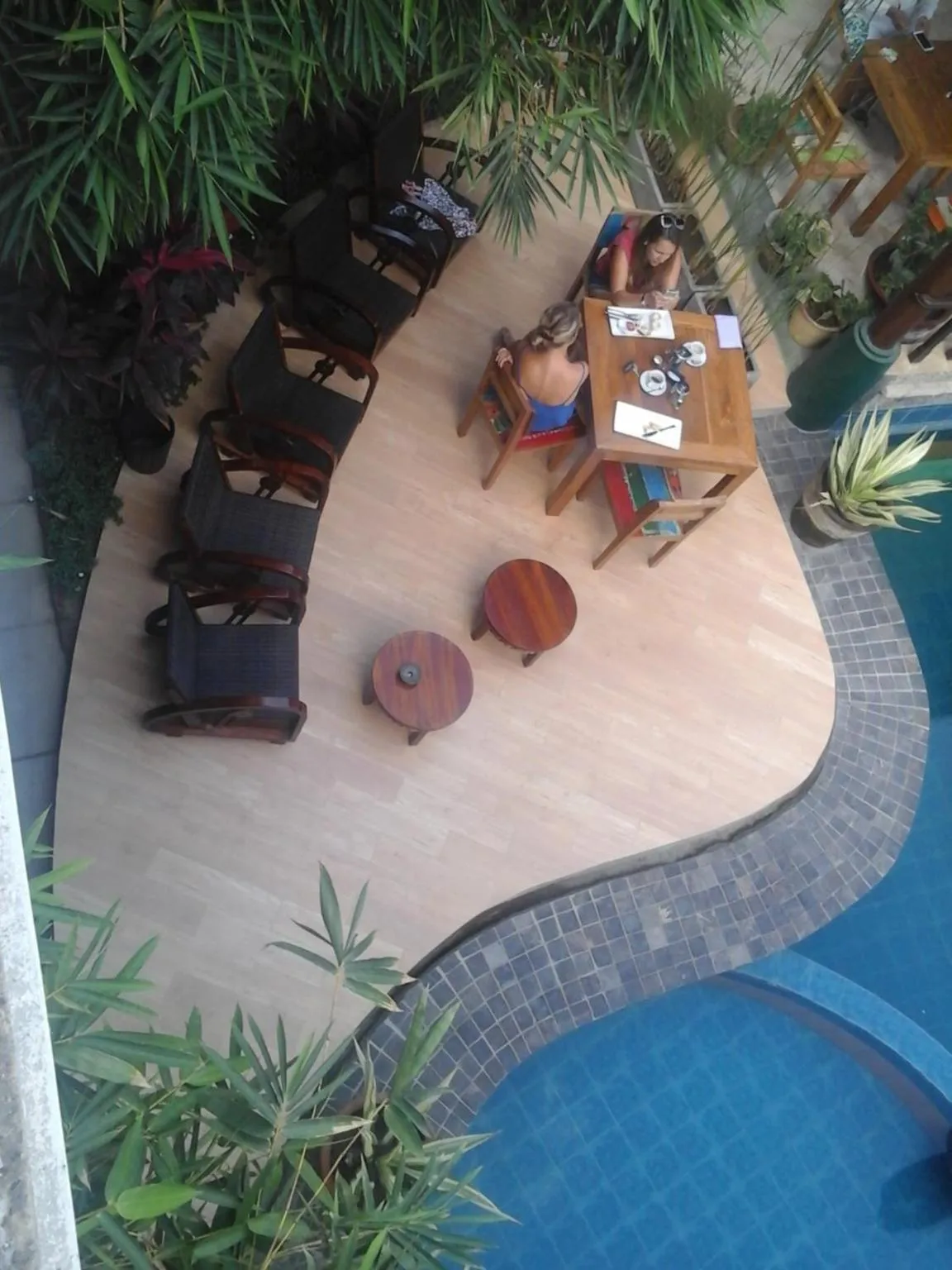 Bird's eye view in Sanur Seaview Hotel