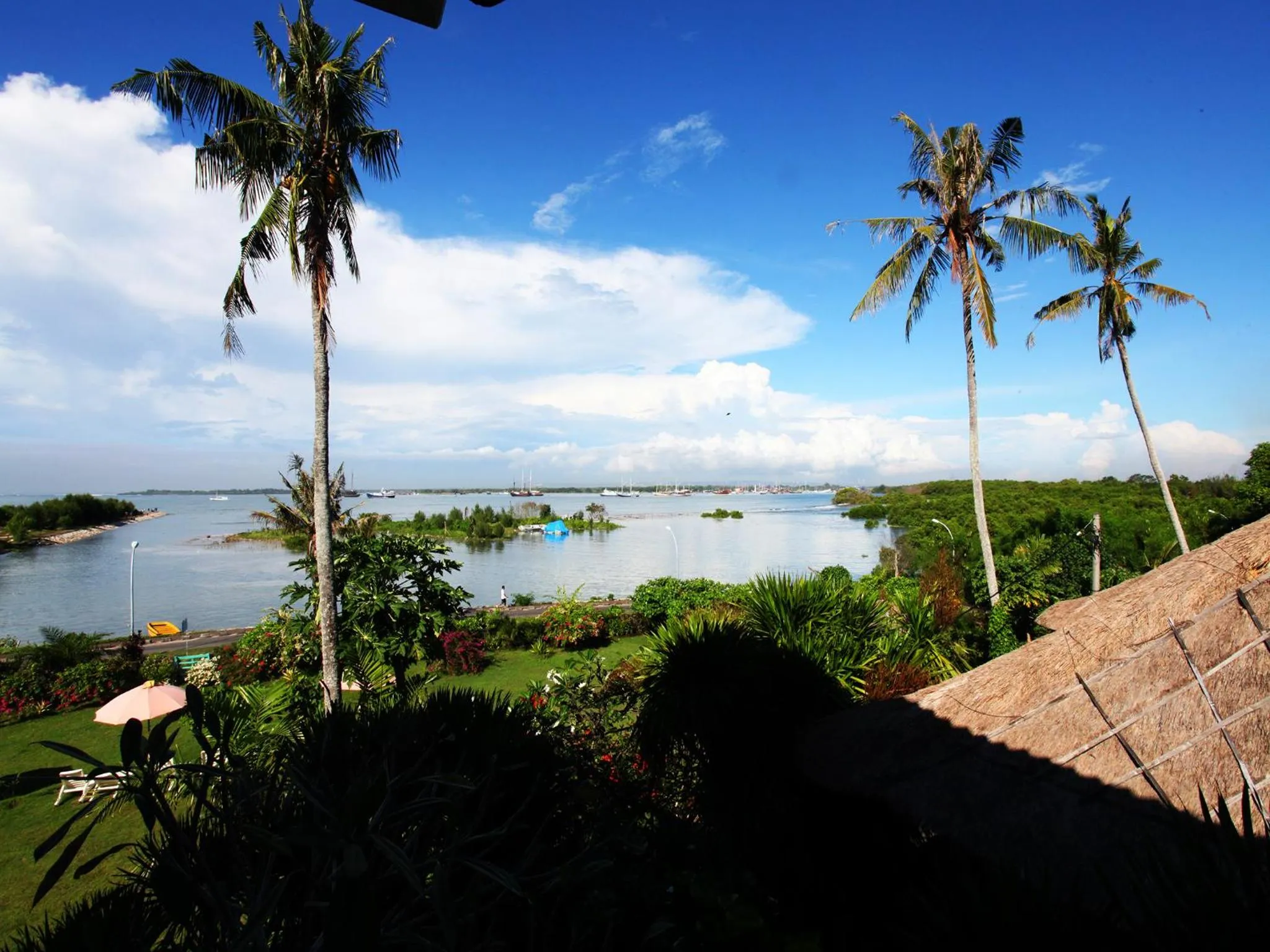 Bird's eye view in Sanur Seaview Hotel
