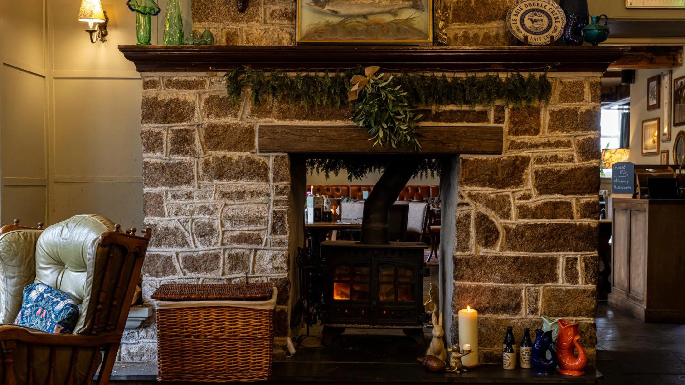 Lounge or bar in Burrator Inn