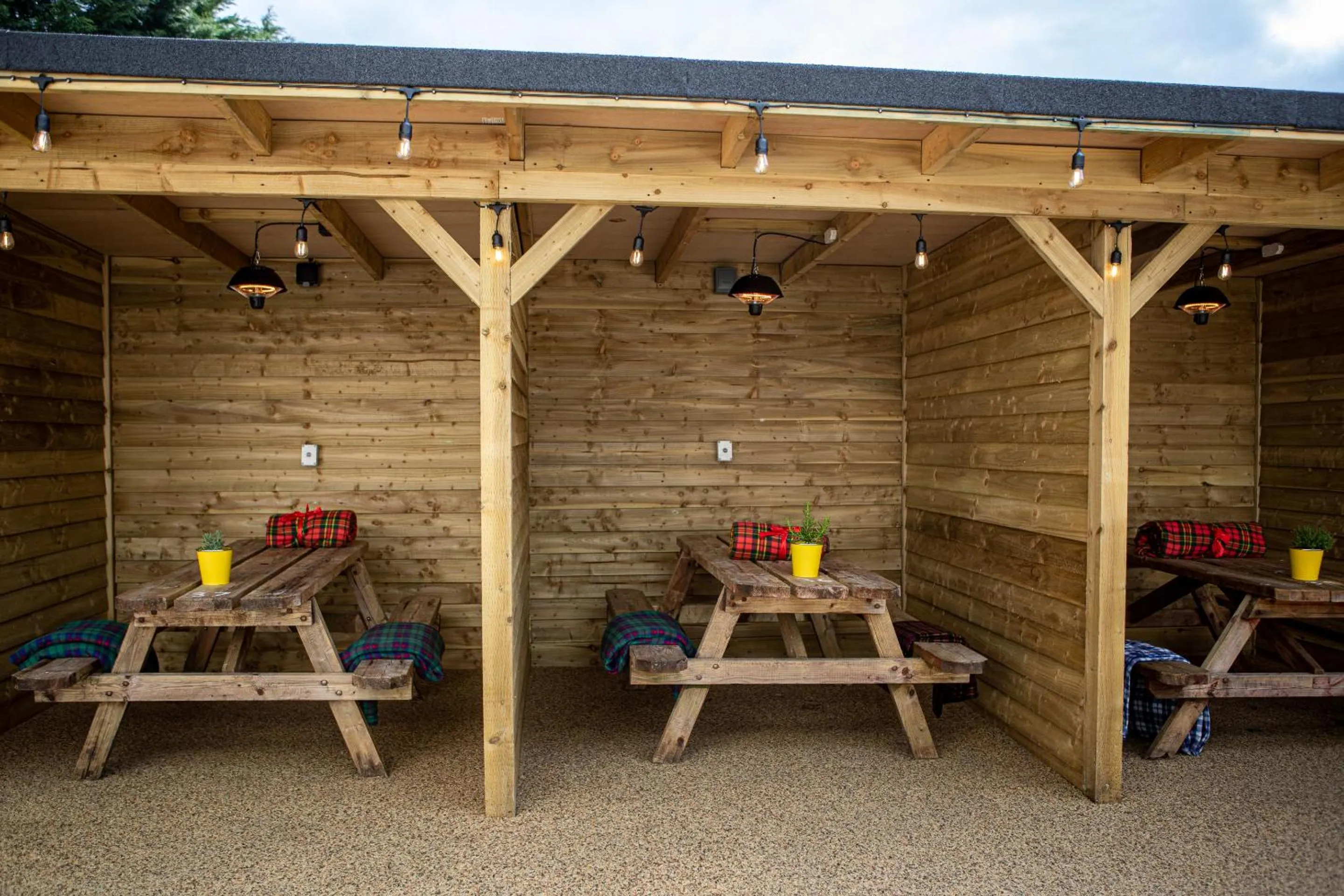 Garden in Burrator Inn