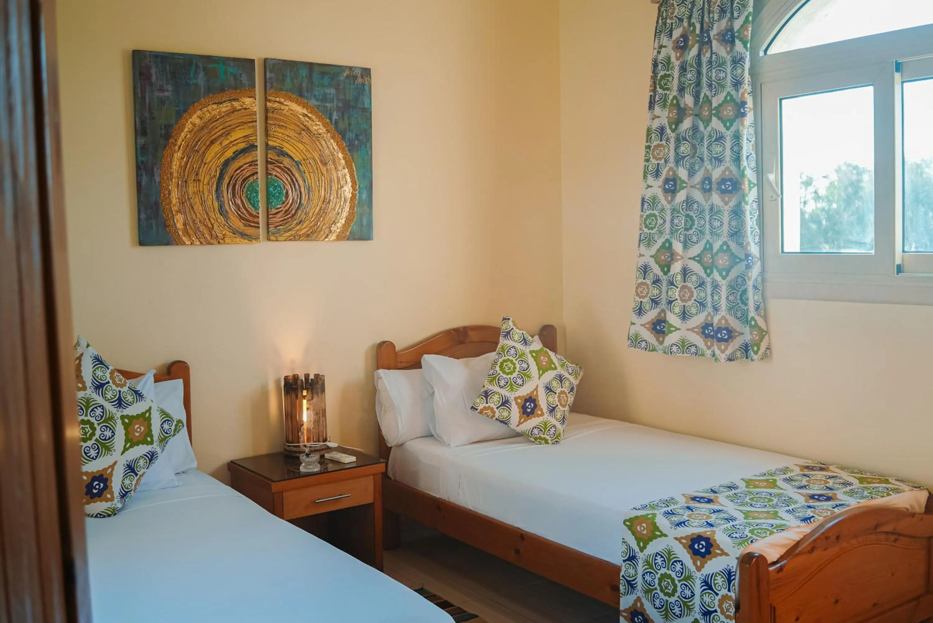 Bed in Sheikh Ali Dahab Resort