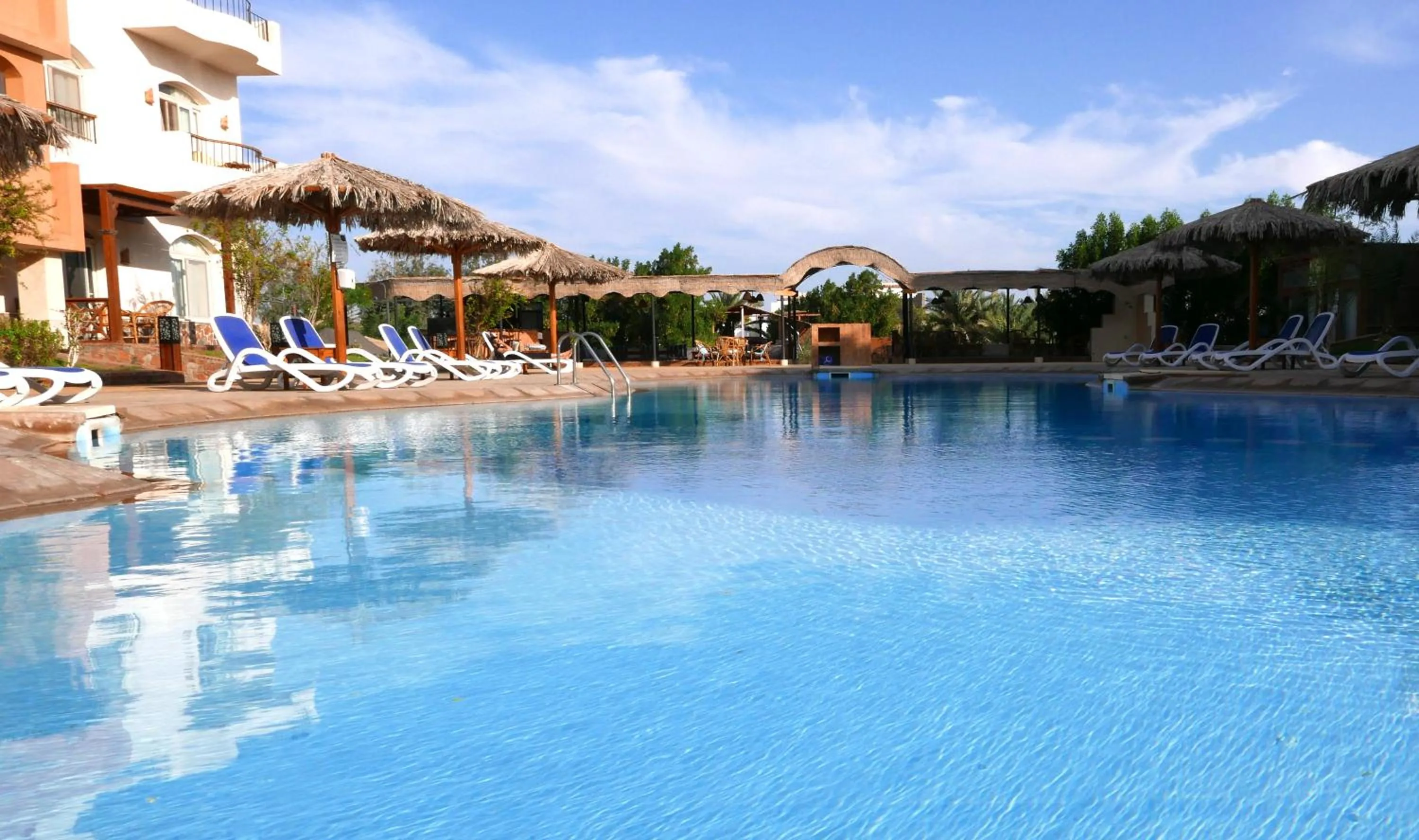 Swimming pool in Sheikh Ali Dahab Resort