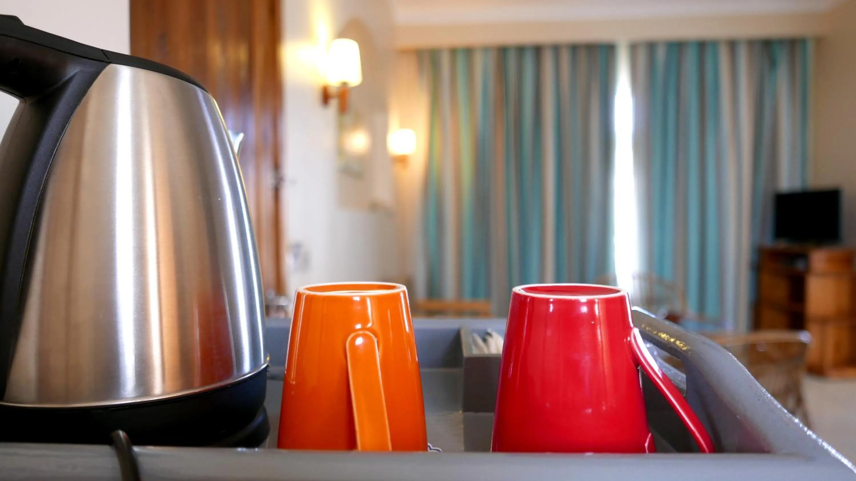 Kitchen or kitchenette, Bed in Sheikh Ali Dahab Resort