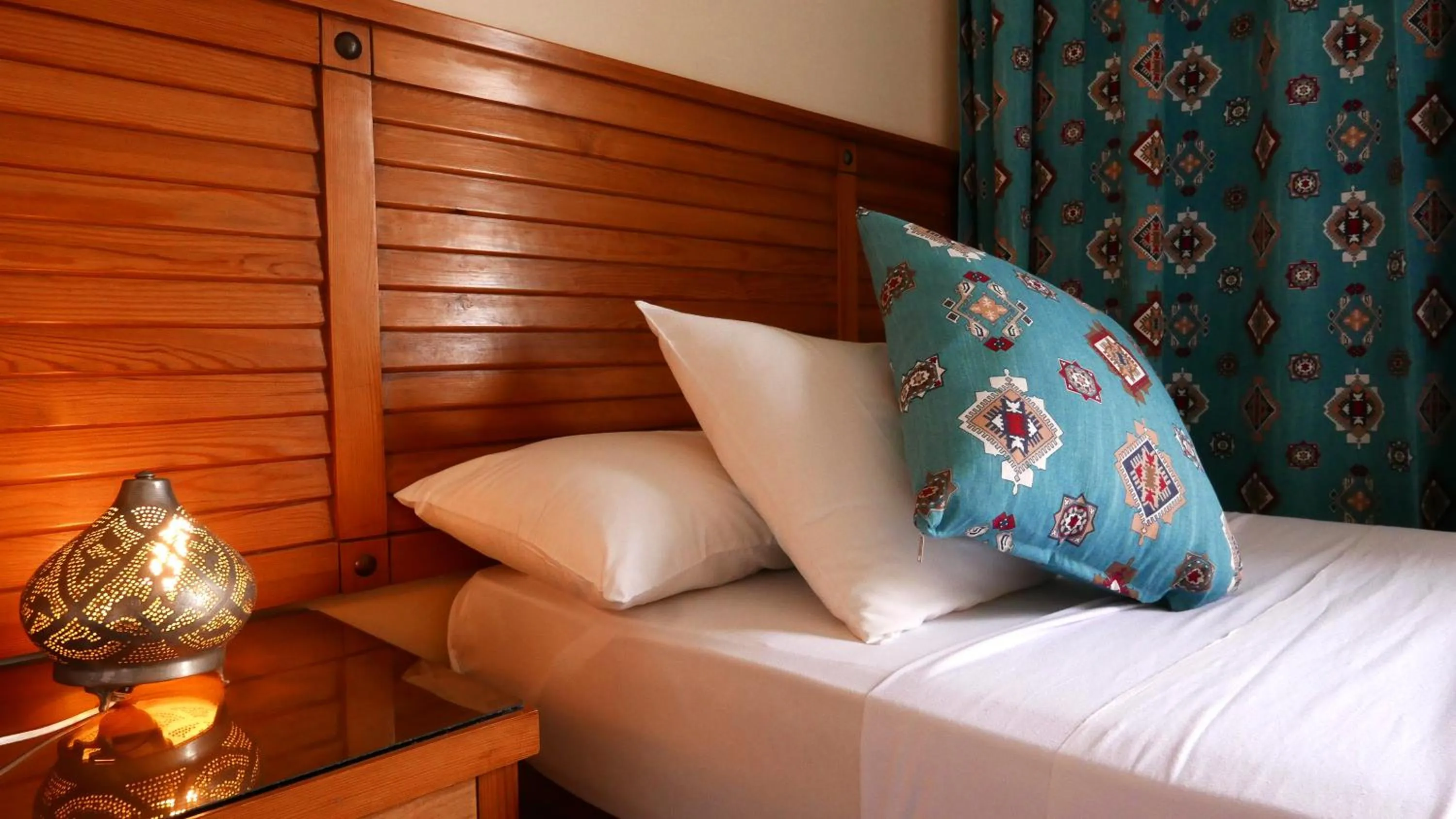 Bed in Sheikh Ali Dahab Resort