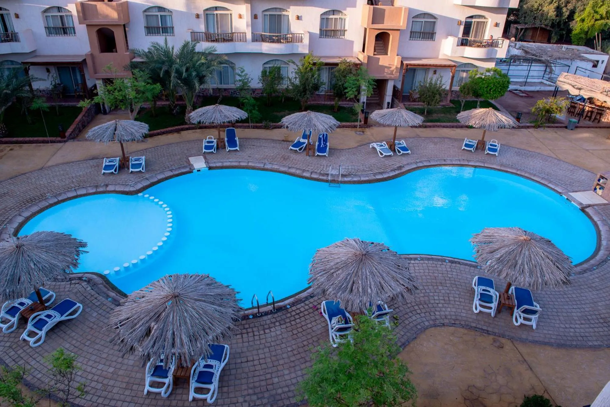 Swimming pool in Sheikh Ali Dahab Resort