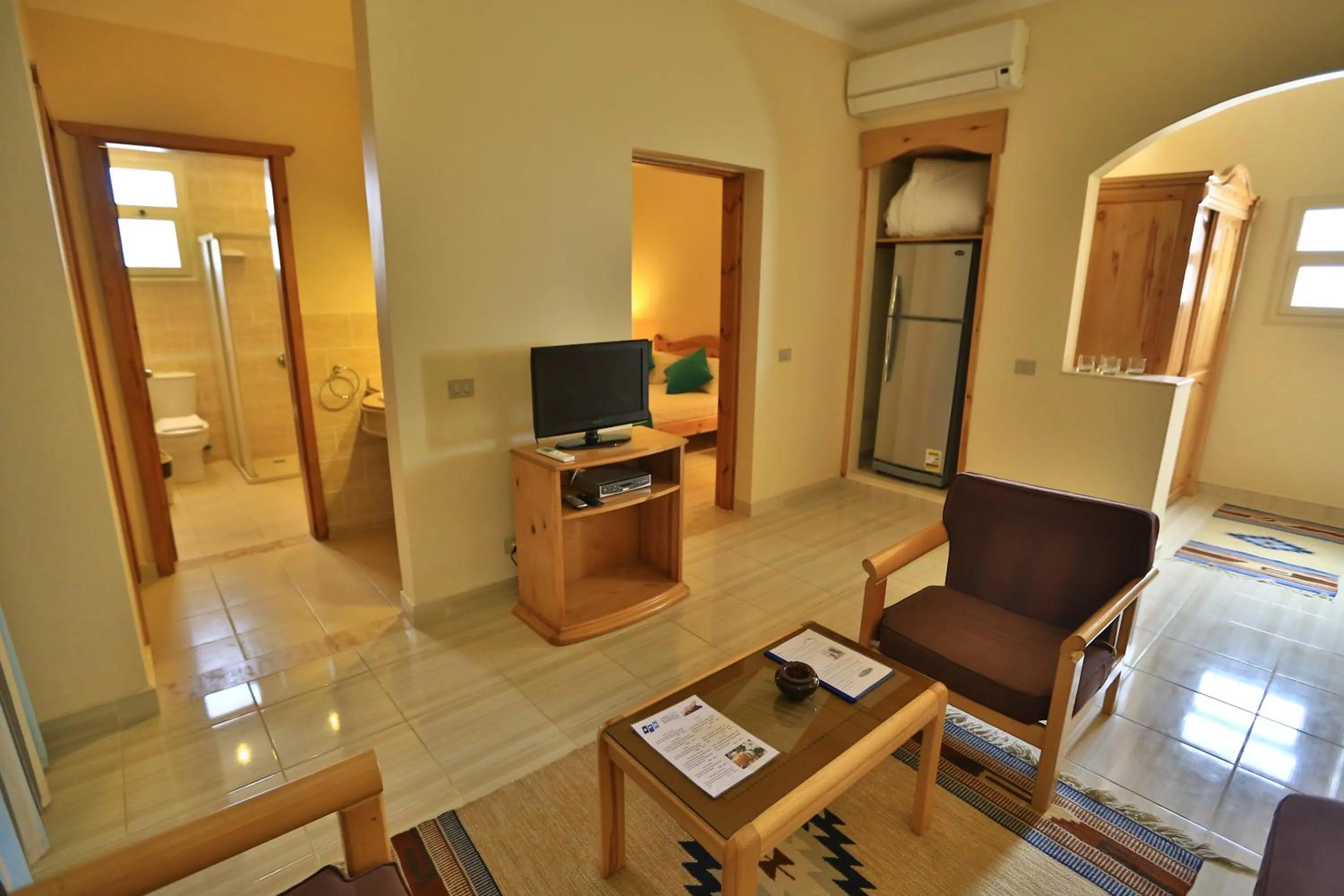 Seating area in Sheikh Ali Dahab Resort