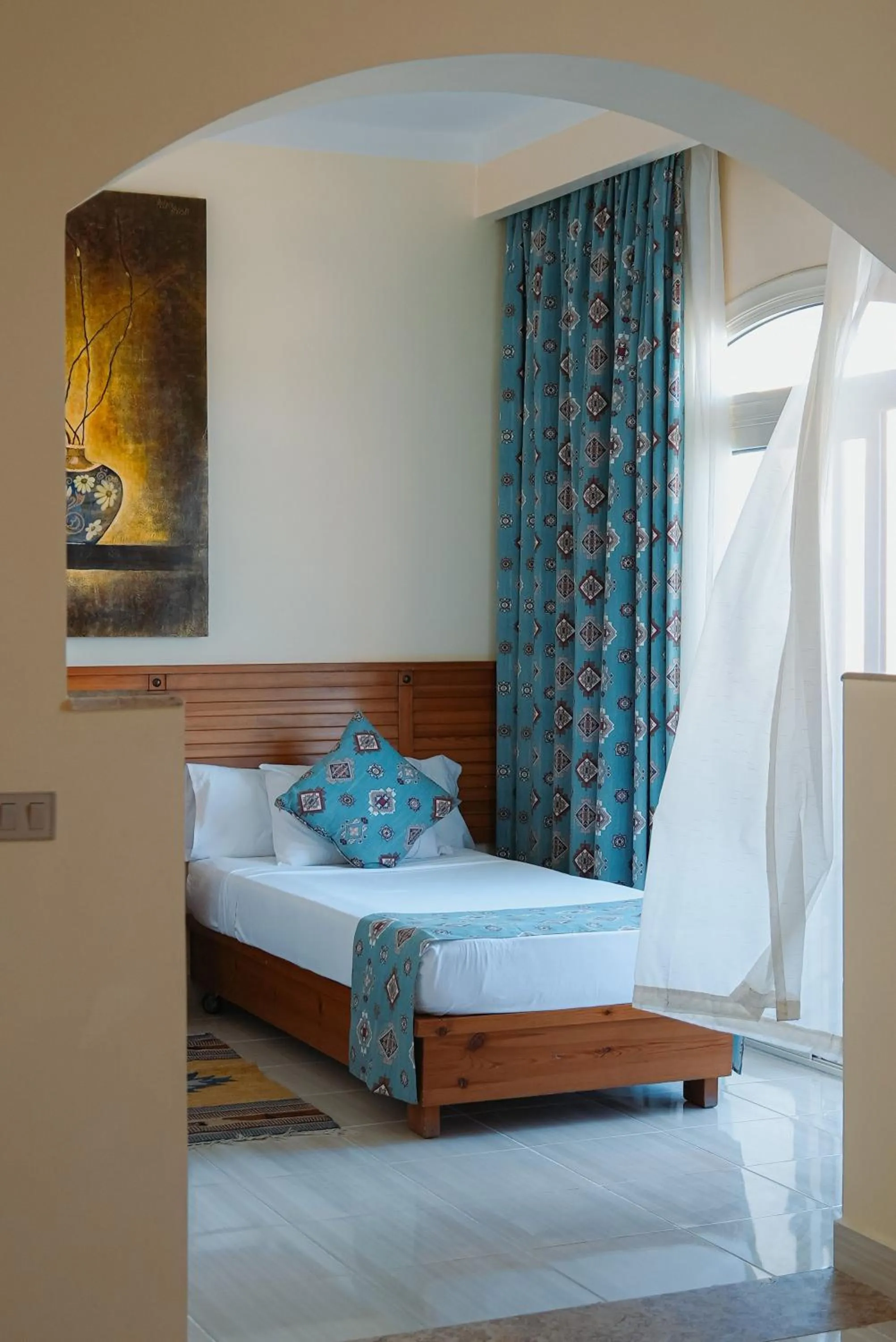 Bed in Sheikh Ali Dahab Resort