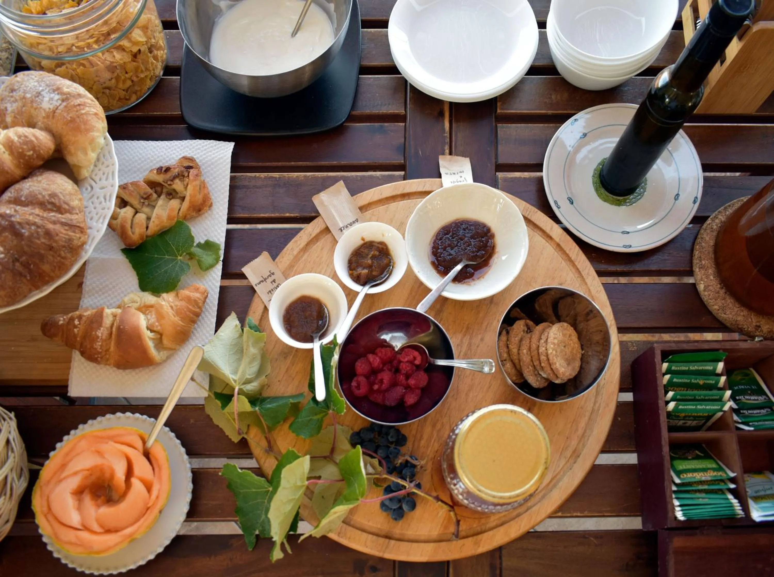 Food and drinks in FattoriaTenuta Santa Caterina