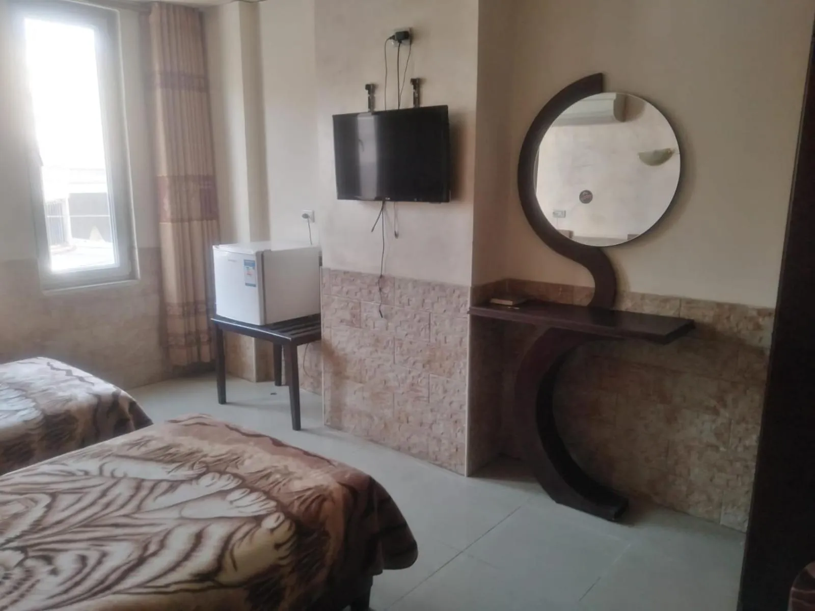 Bed in Amman Palace Hotel