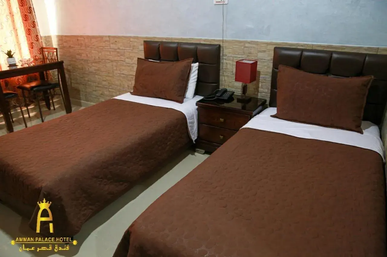 Deluxe Twin Room in Amman Palace Hotel Deluxe Twin Room in Amman Palace Hotel