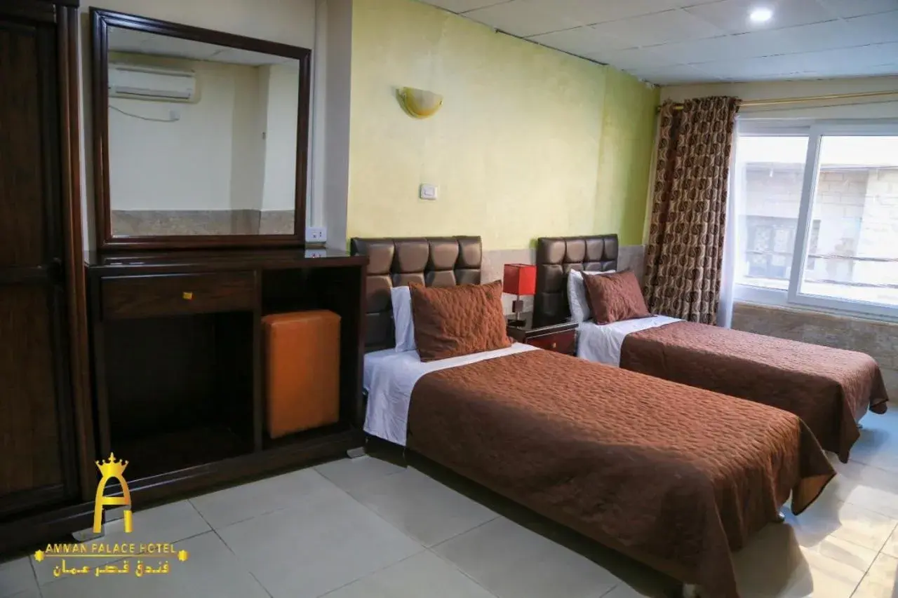 Deluxe Twin Room in Amman Palace Hotel Deluxe Twin Room in Amman Palace Hotel