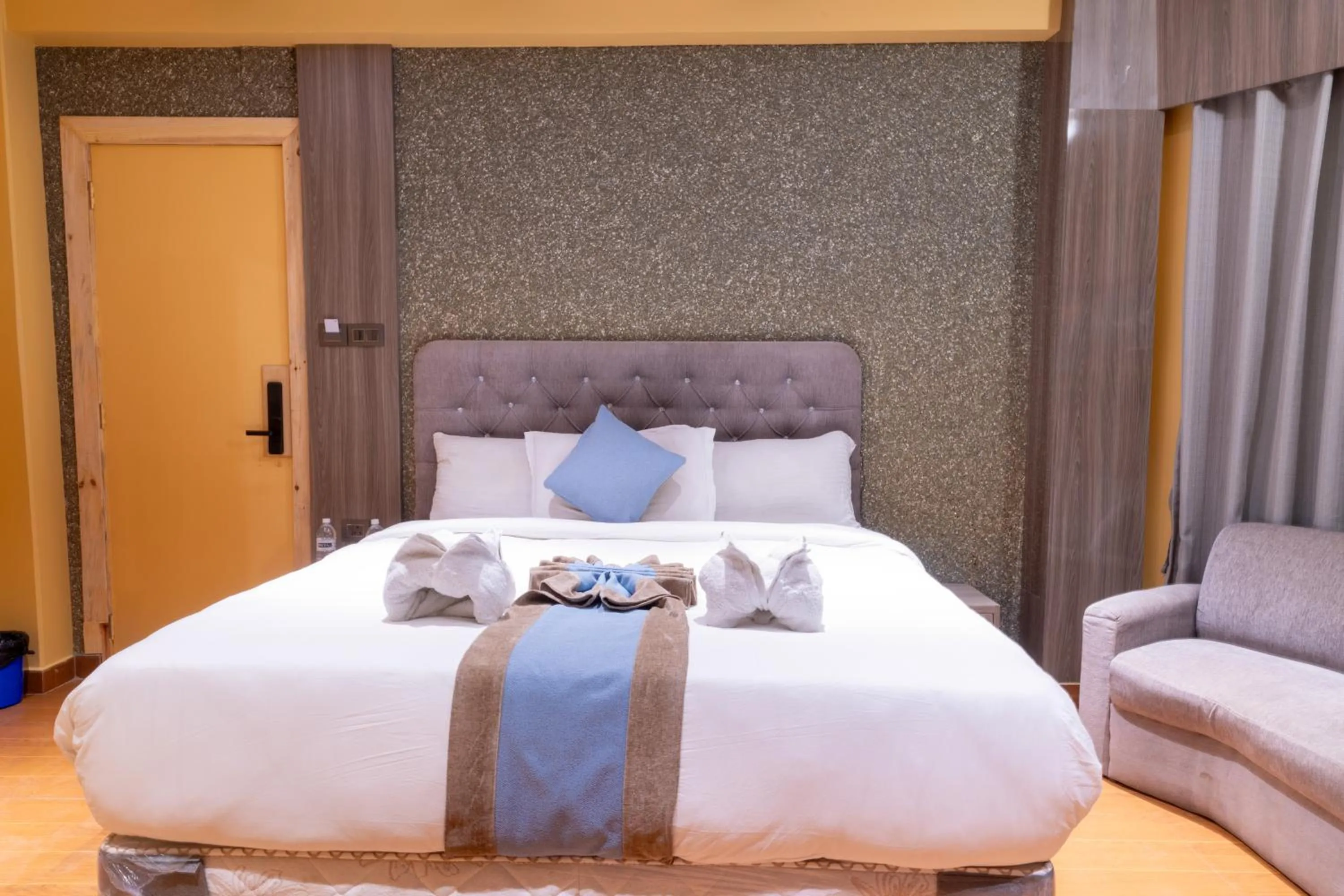 Photo of the whole room, Bed in Trekkers Inn Boutique Hotel Pokhara