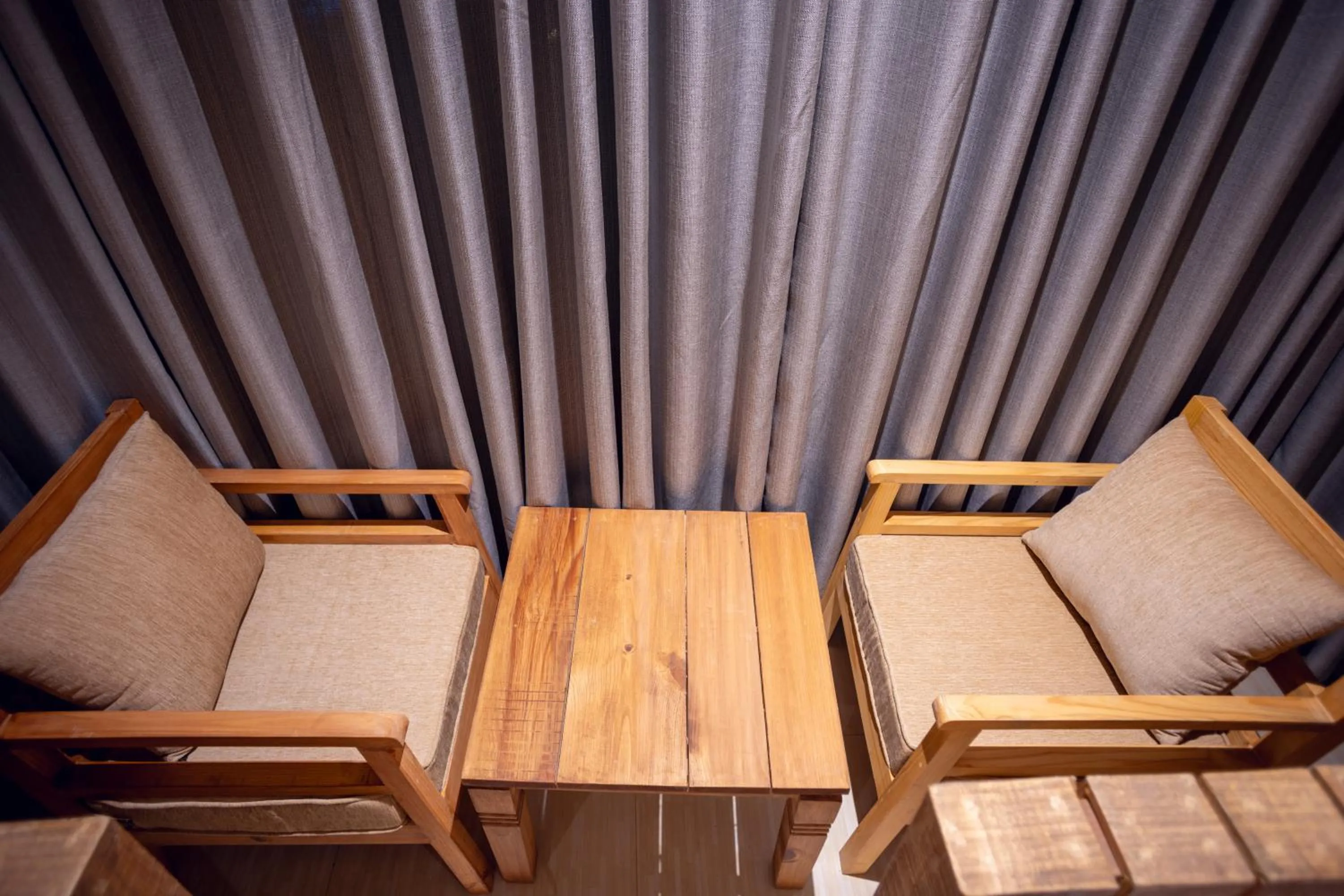 Seating area in Trekkers Inn Boutique Hotel Pokhara