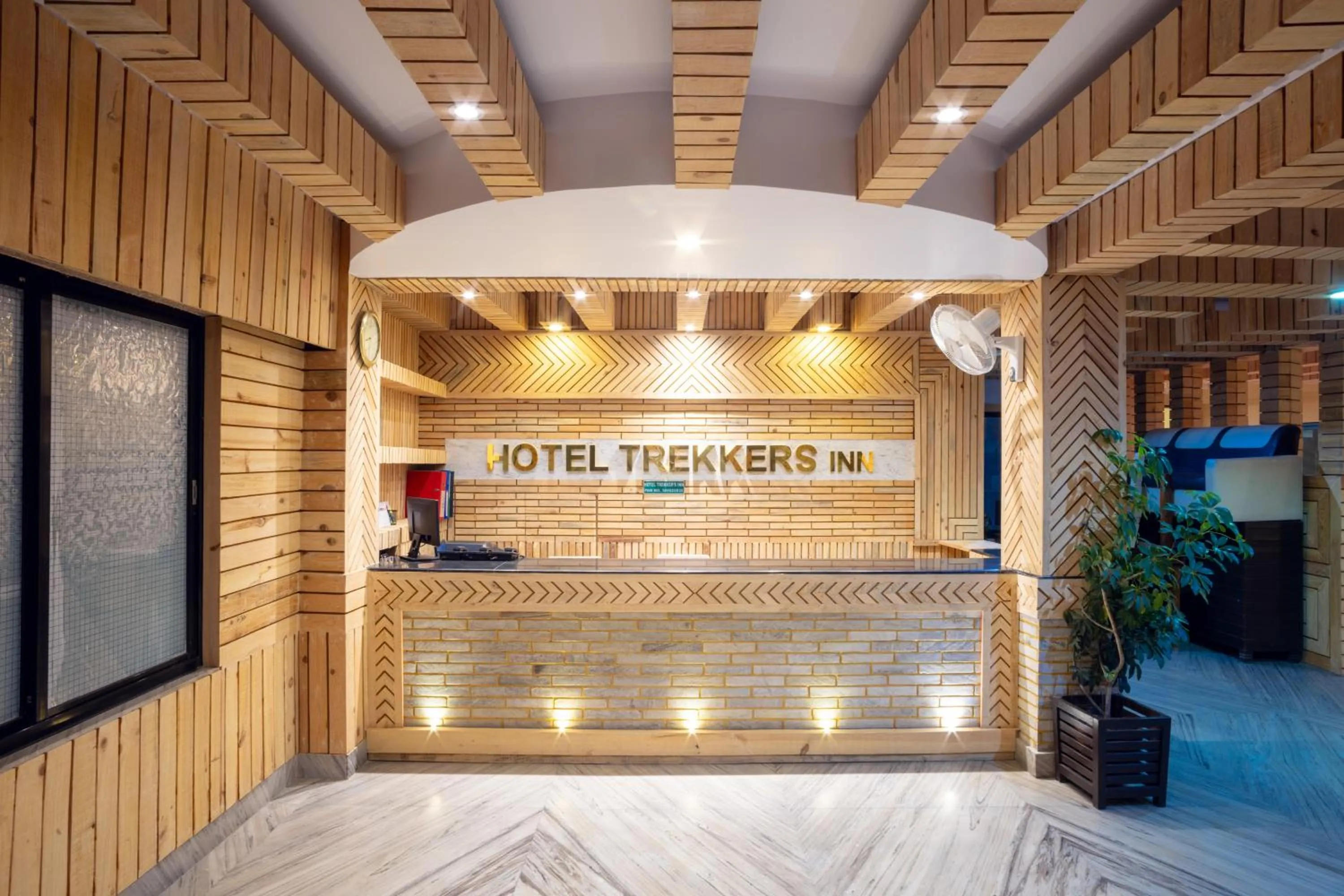 Lobby or reception in Trekkers Inn Boutique Hotel Pokhara