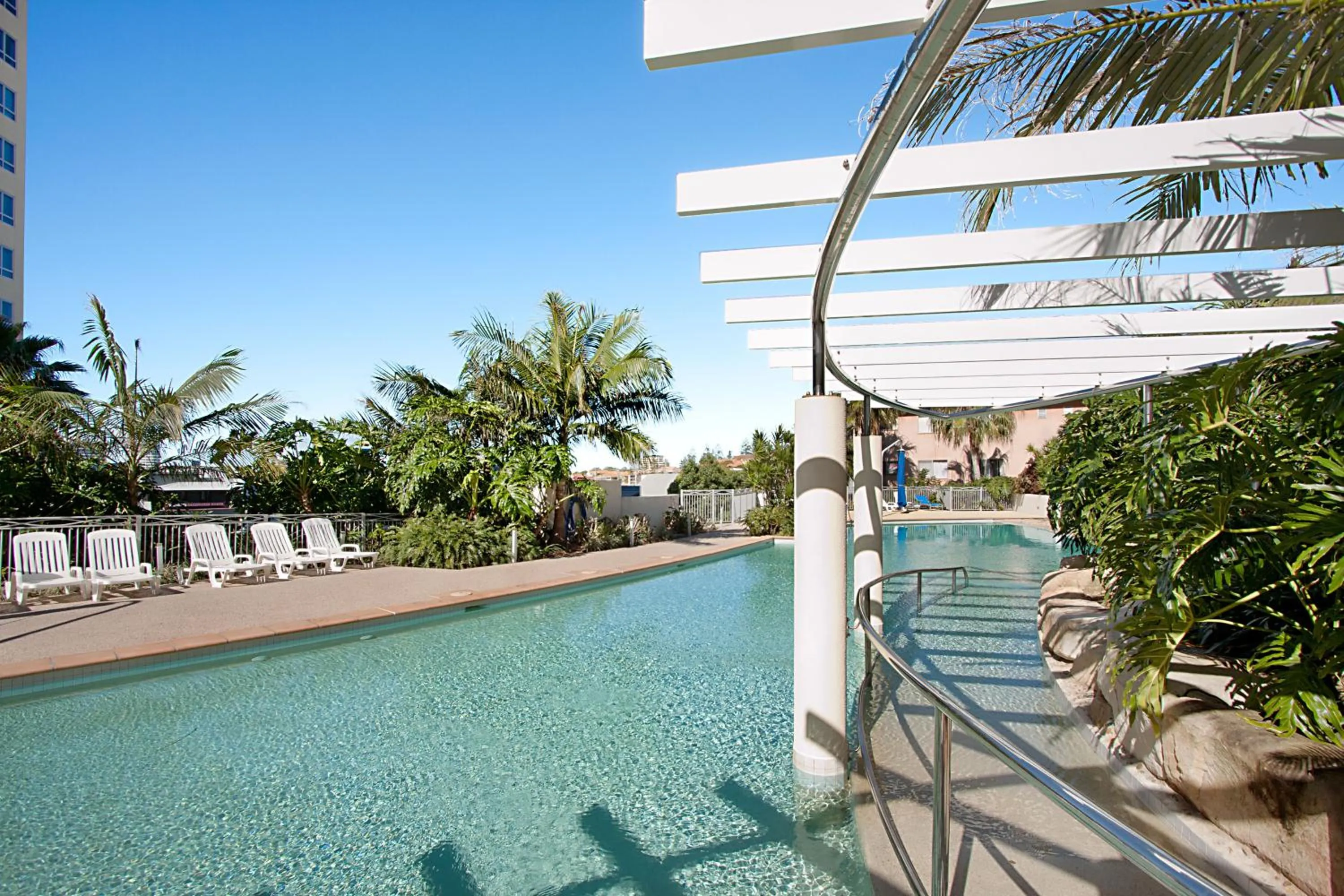 Swimming pool in Blue C Coolangatta