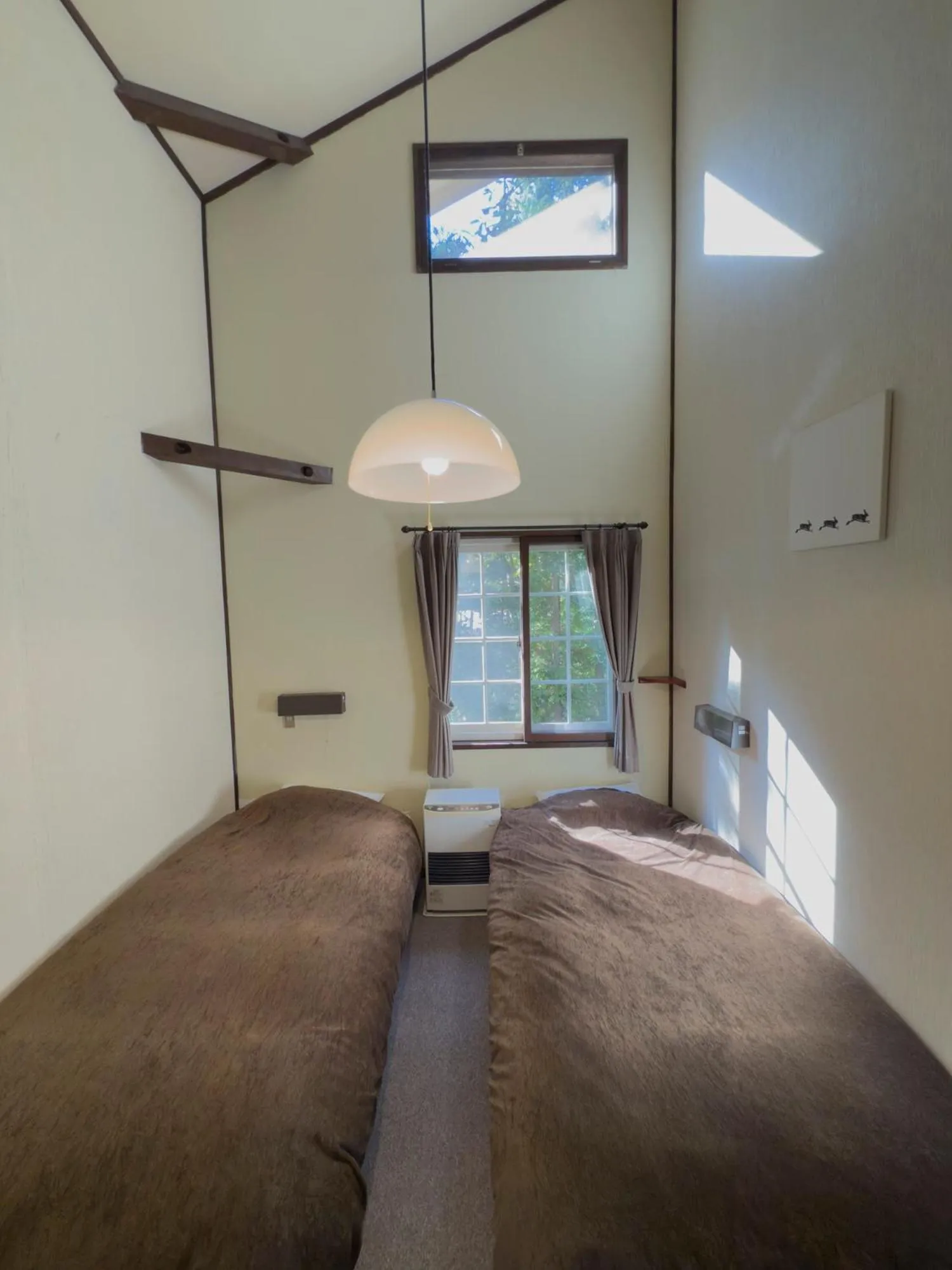 Bed in Santana Lodge Hakuba