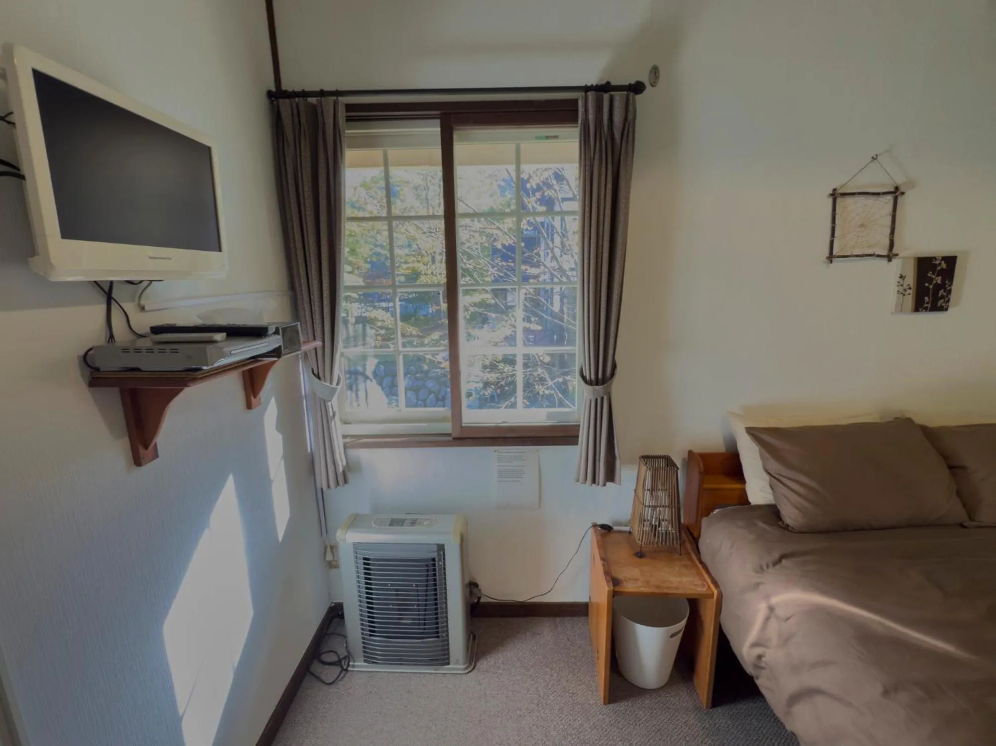 Bed in Santana Lodge Hakuba