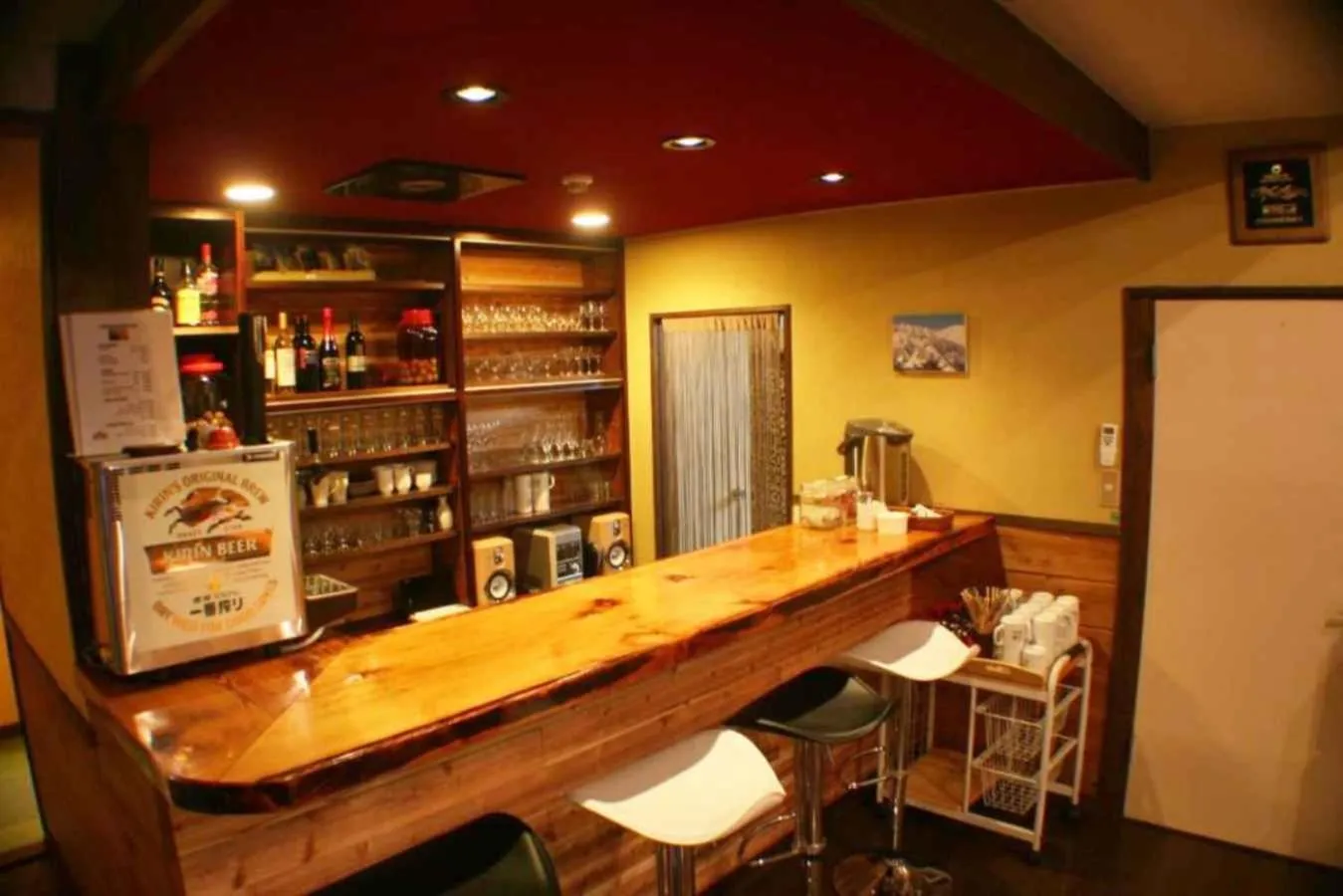 Lounge or bar in Santana Lodge Hakuba