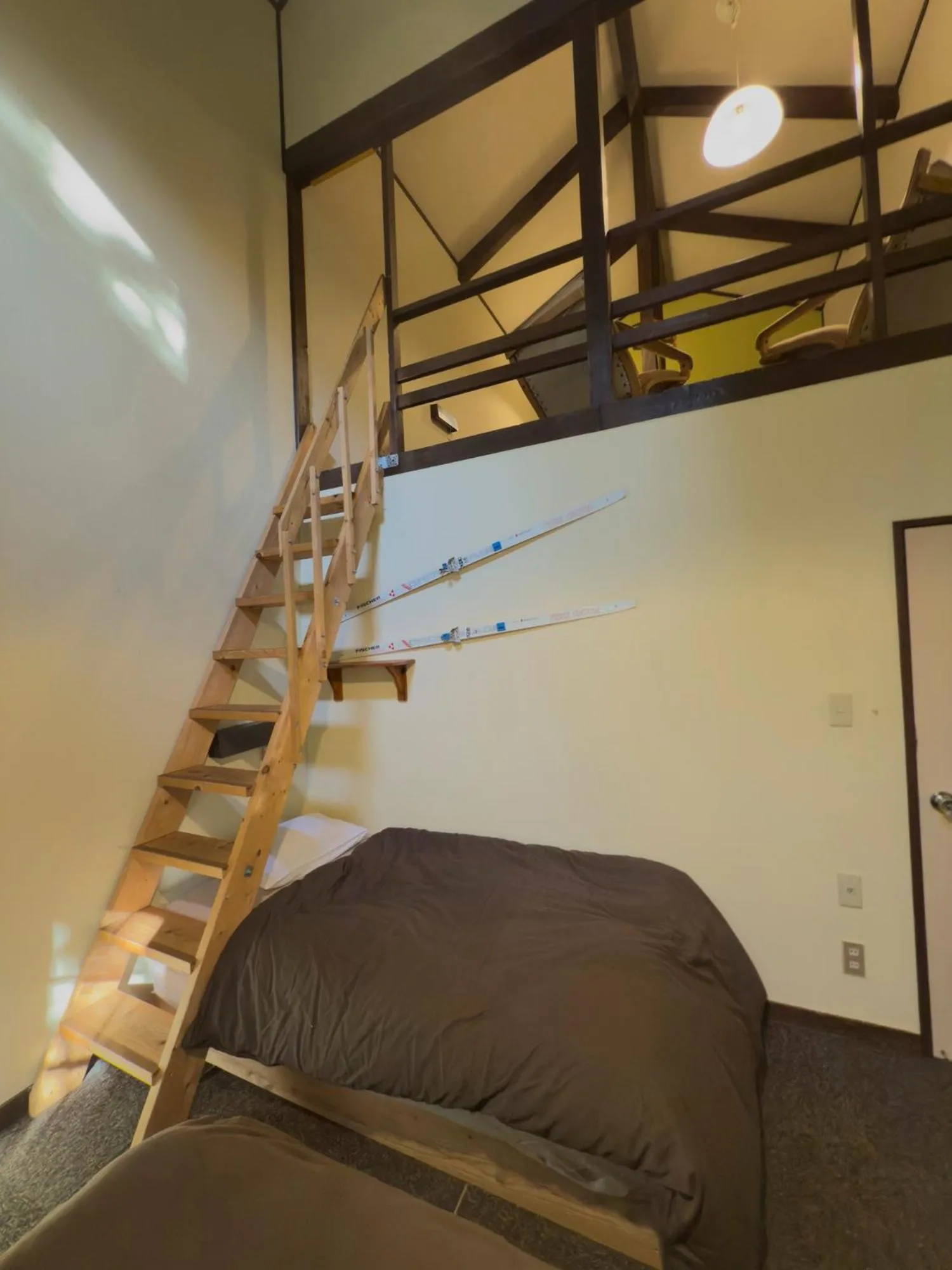 Bed in Santana Lodge Hakuba