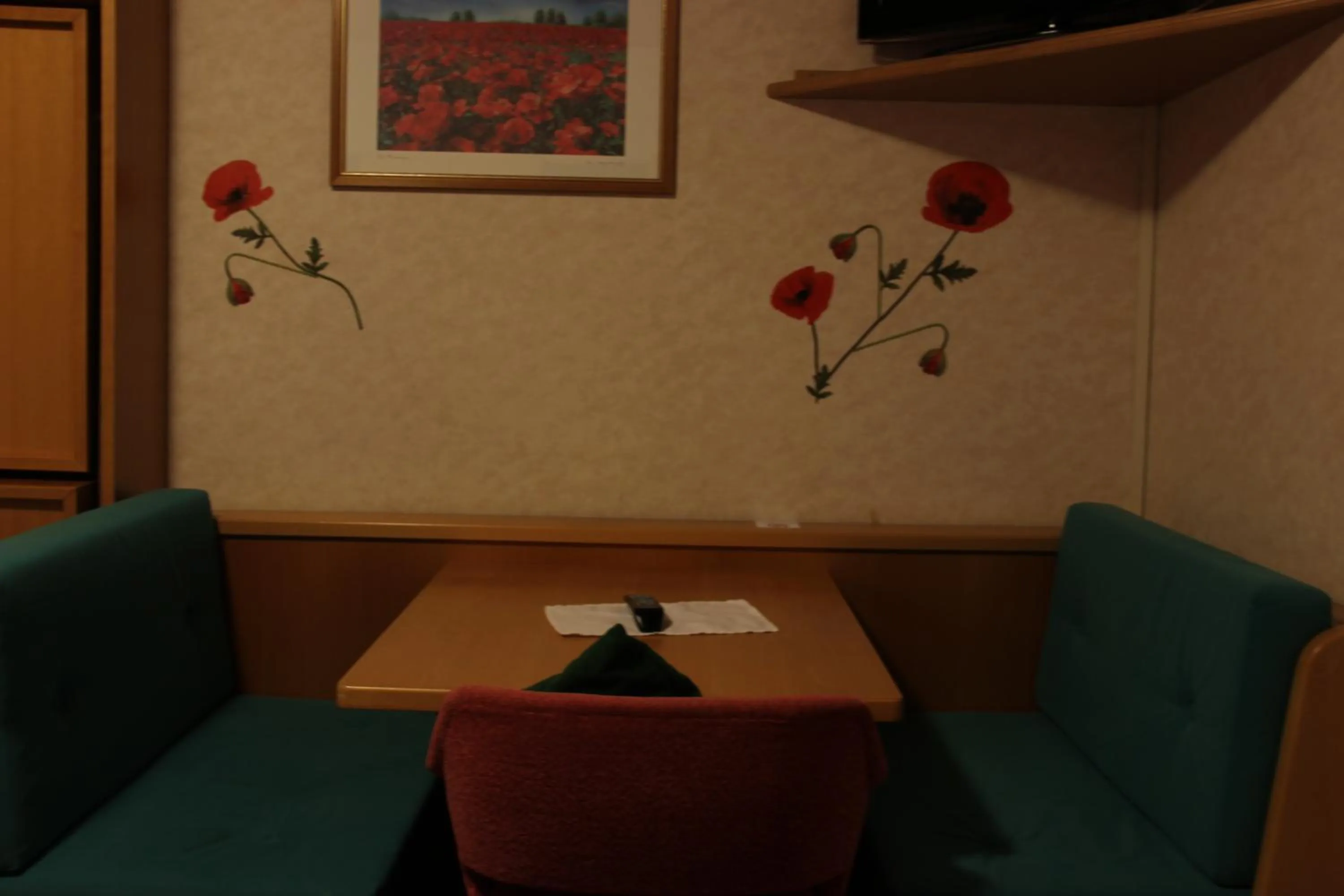 Decorative detail in Hotel Villa Emilia