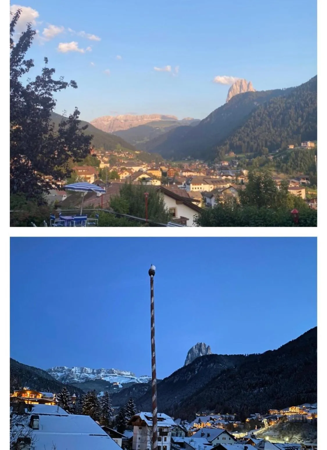 Mountain view in Hotel Villa Emilia