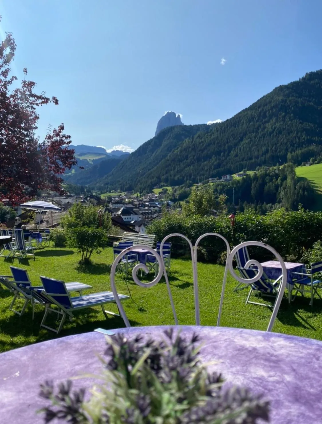 Mountain view in Hotel Villa Emilia