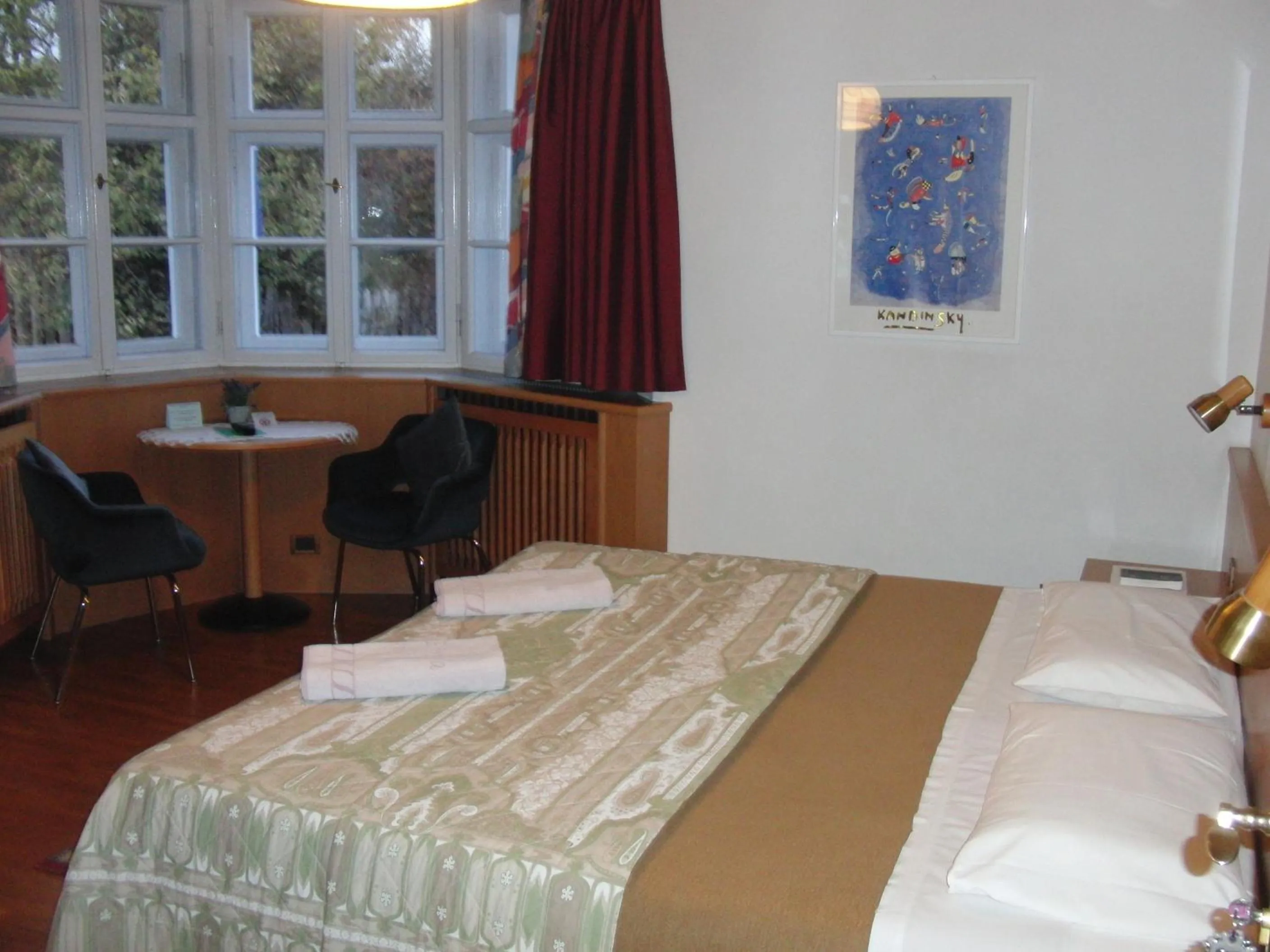 Bed in Hotel Villa Emilia