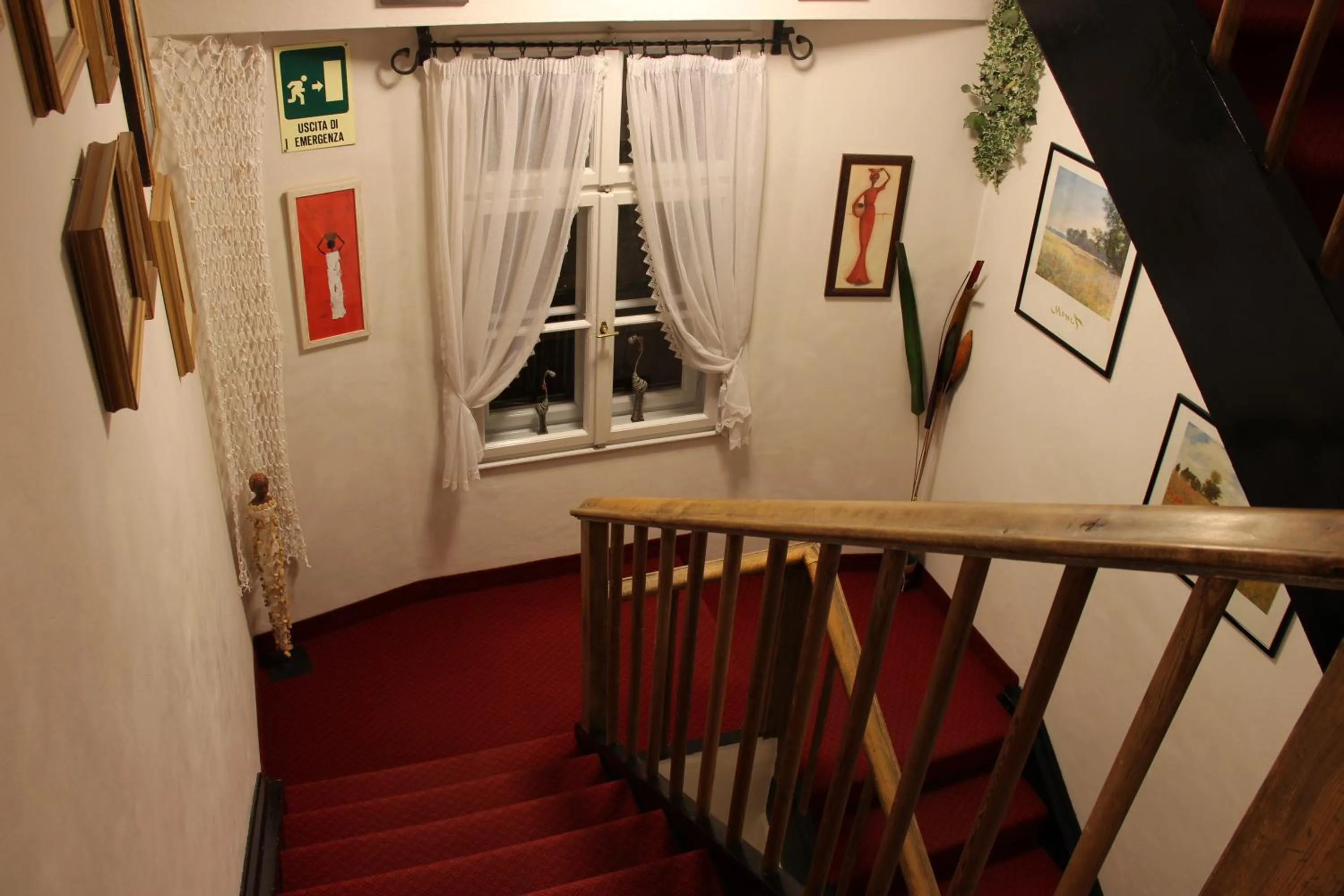 Decorative detail in Hotel Villa Emilia