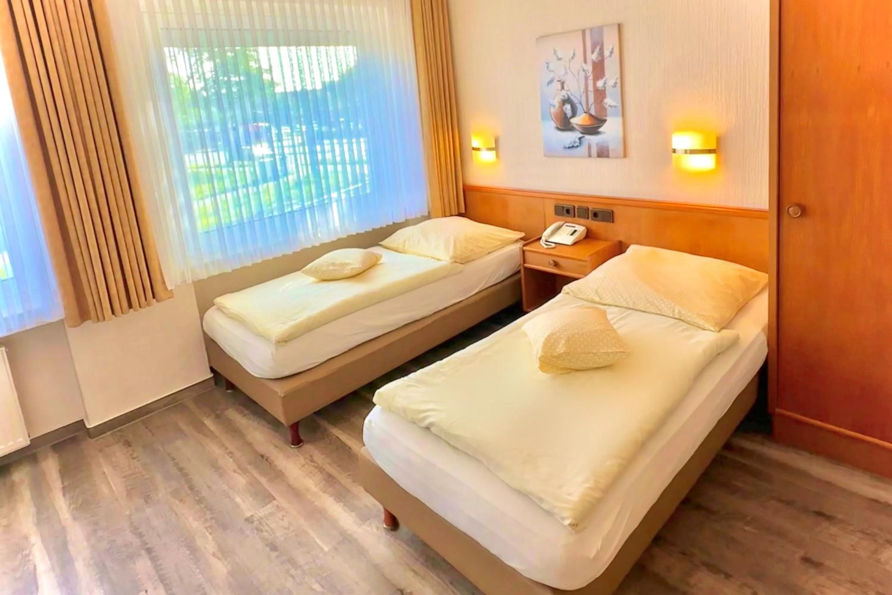 Bed in Hotel Imperial