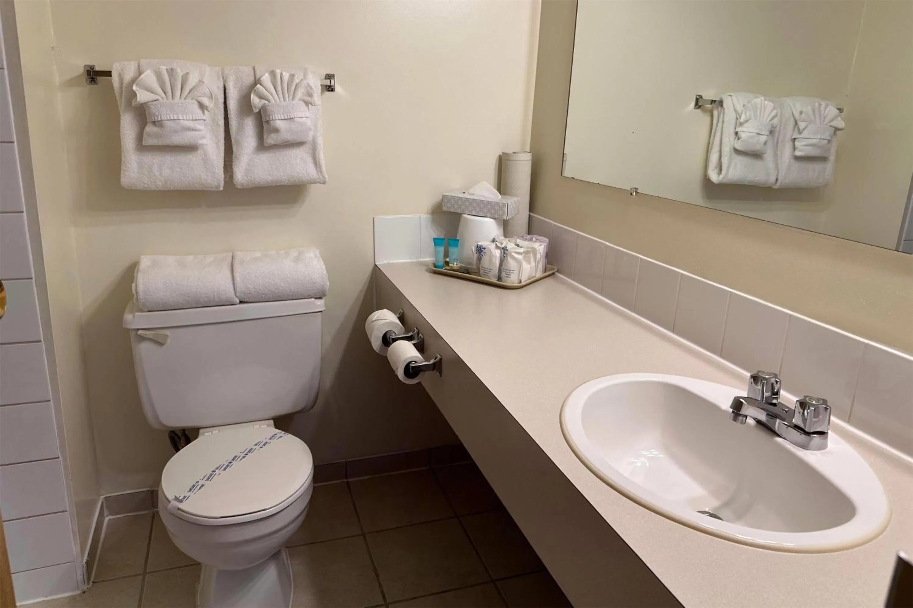 Bathroom in Travelodge by Wyndam Chetwynd