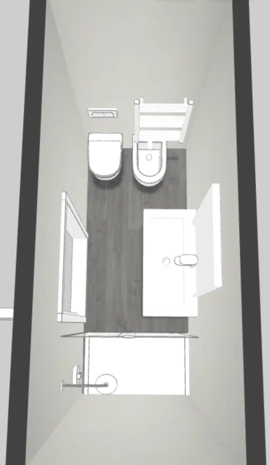 Bathroom in Hotel Week End