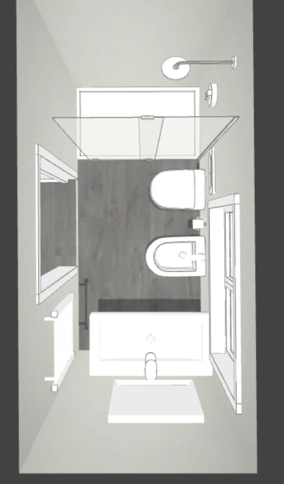 Bathroom in Hotel Week End