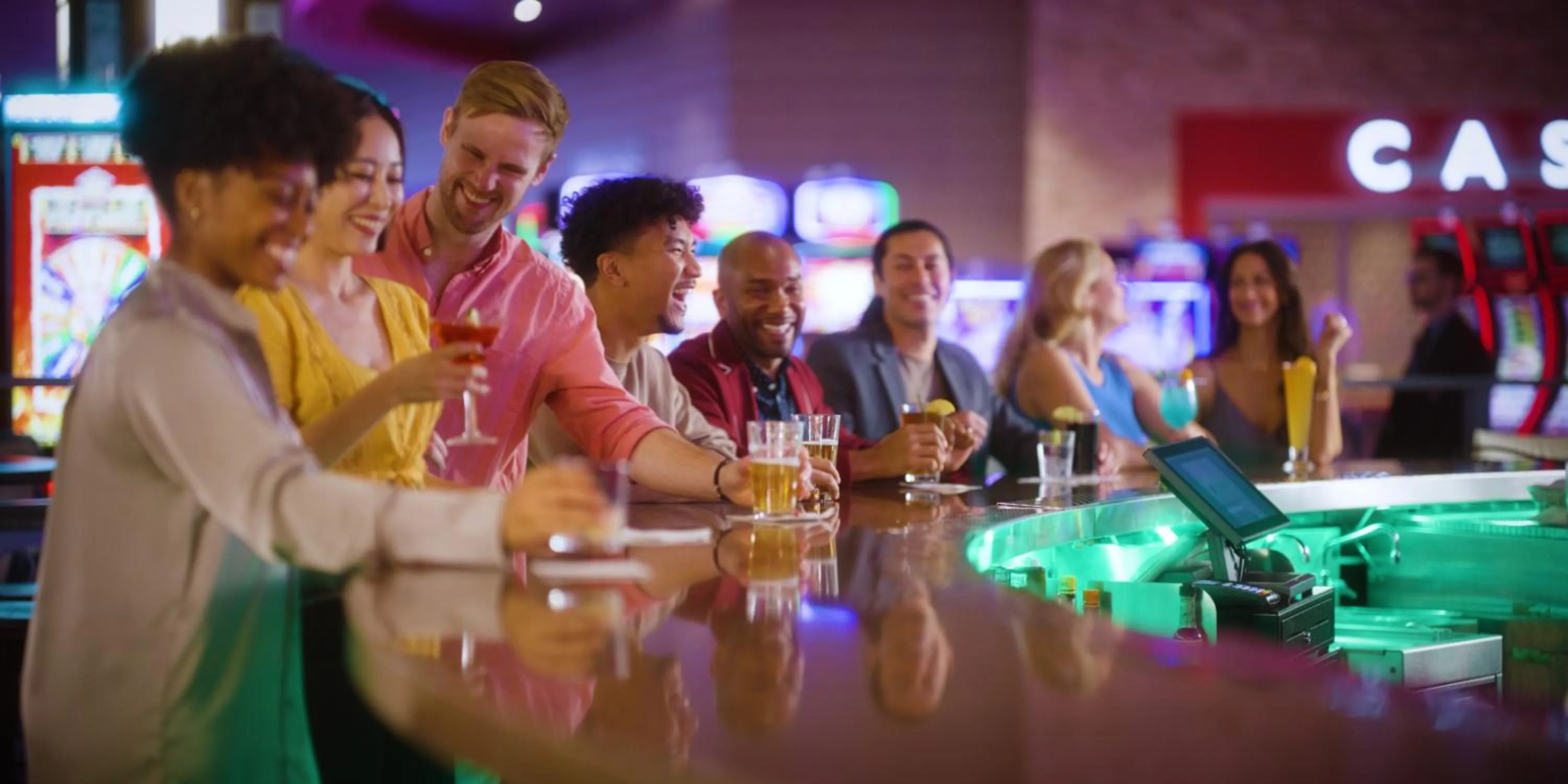 Lounge or bar in Resorts World Catskills