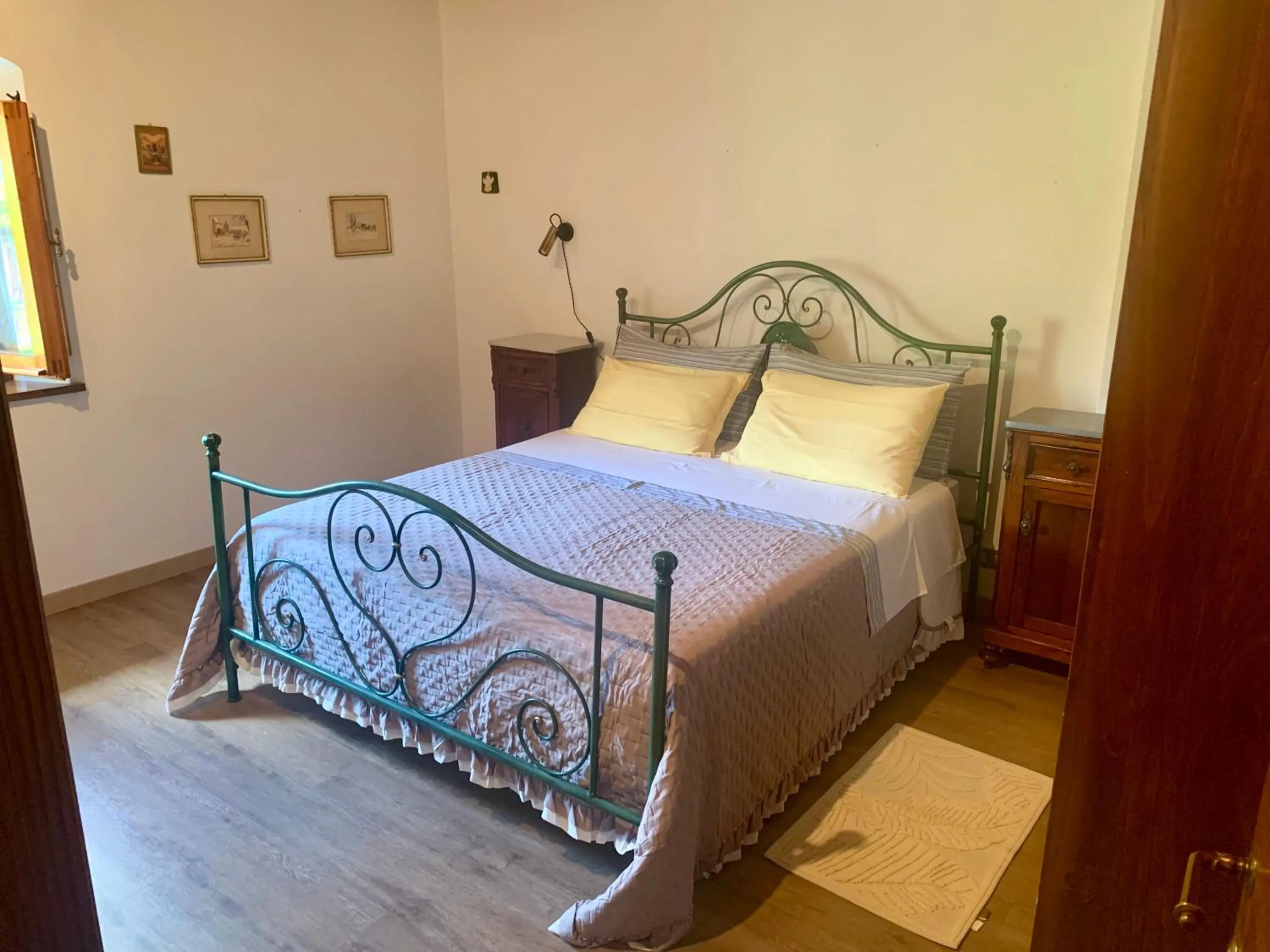 Bed in Villa del lago