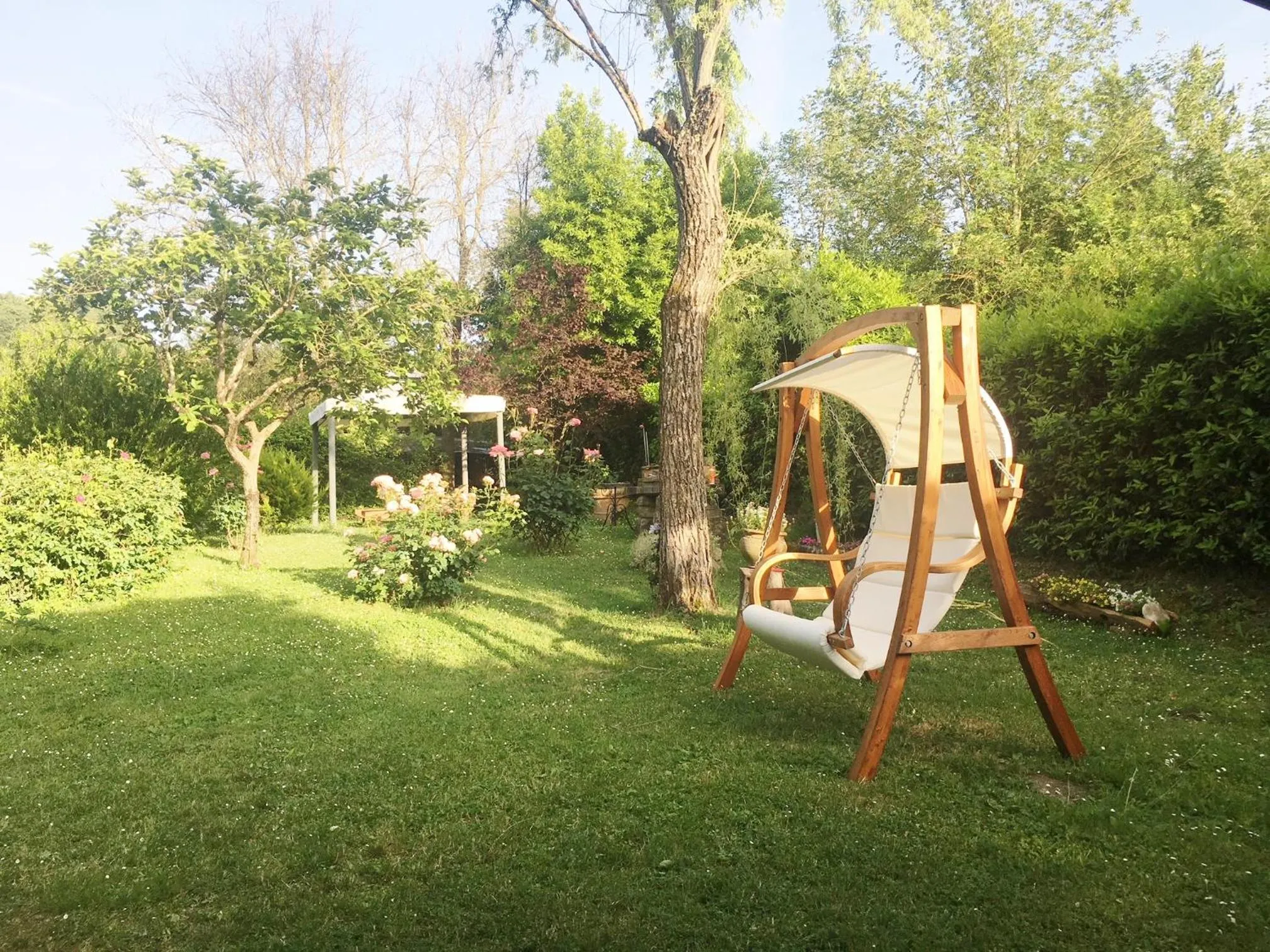 Garden in Villa del lago