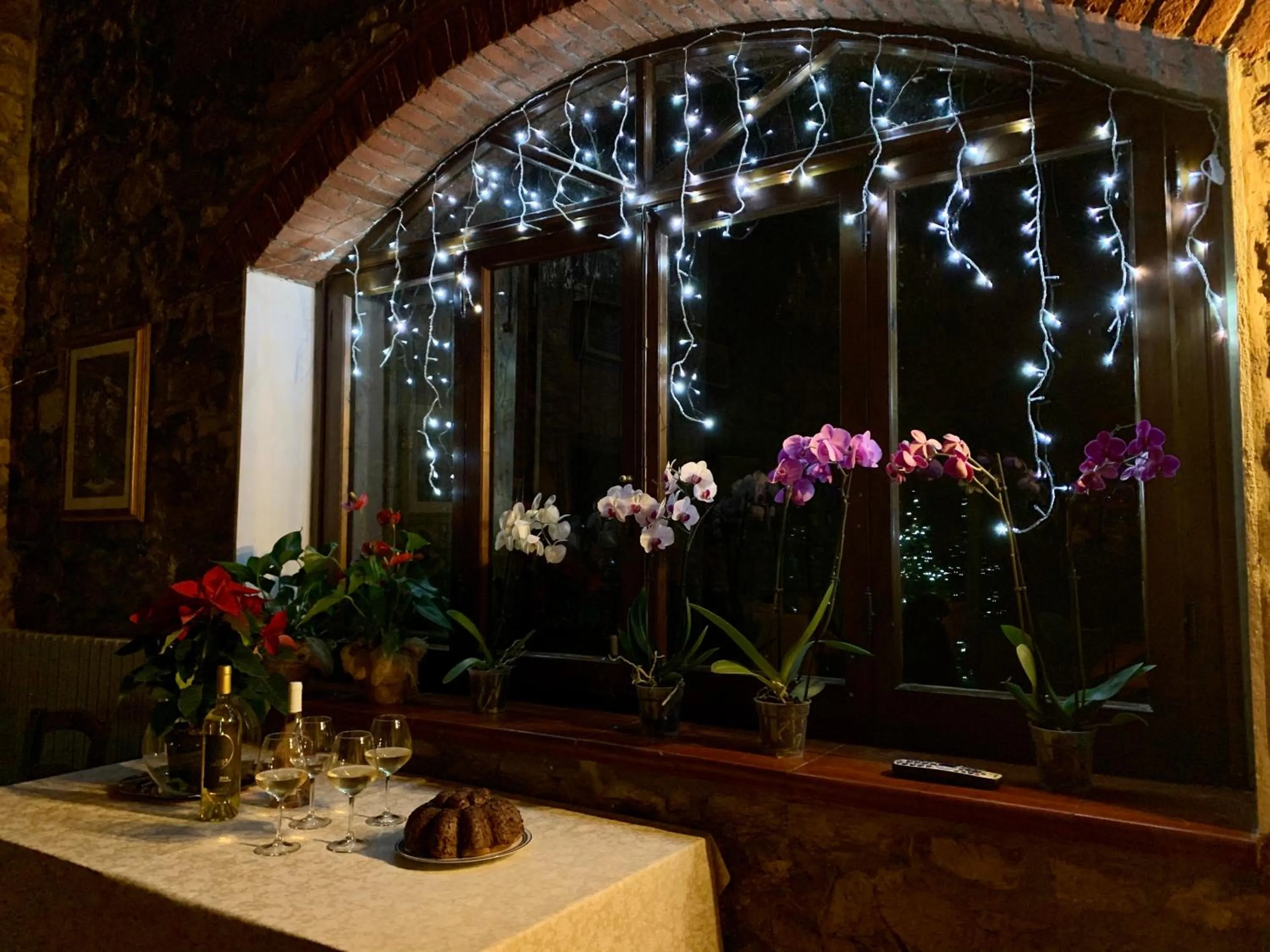 Decorative detail in Villa del lago