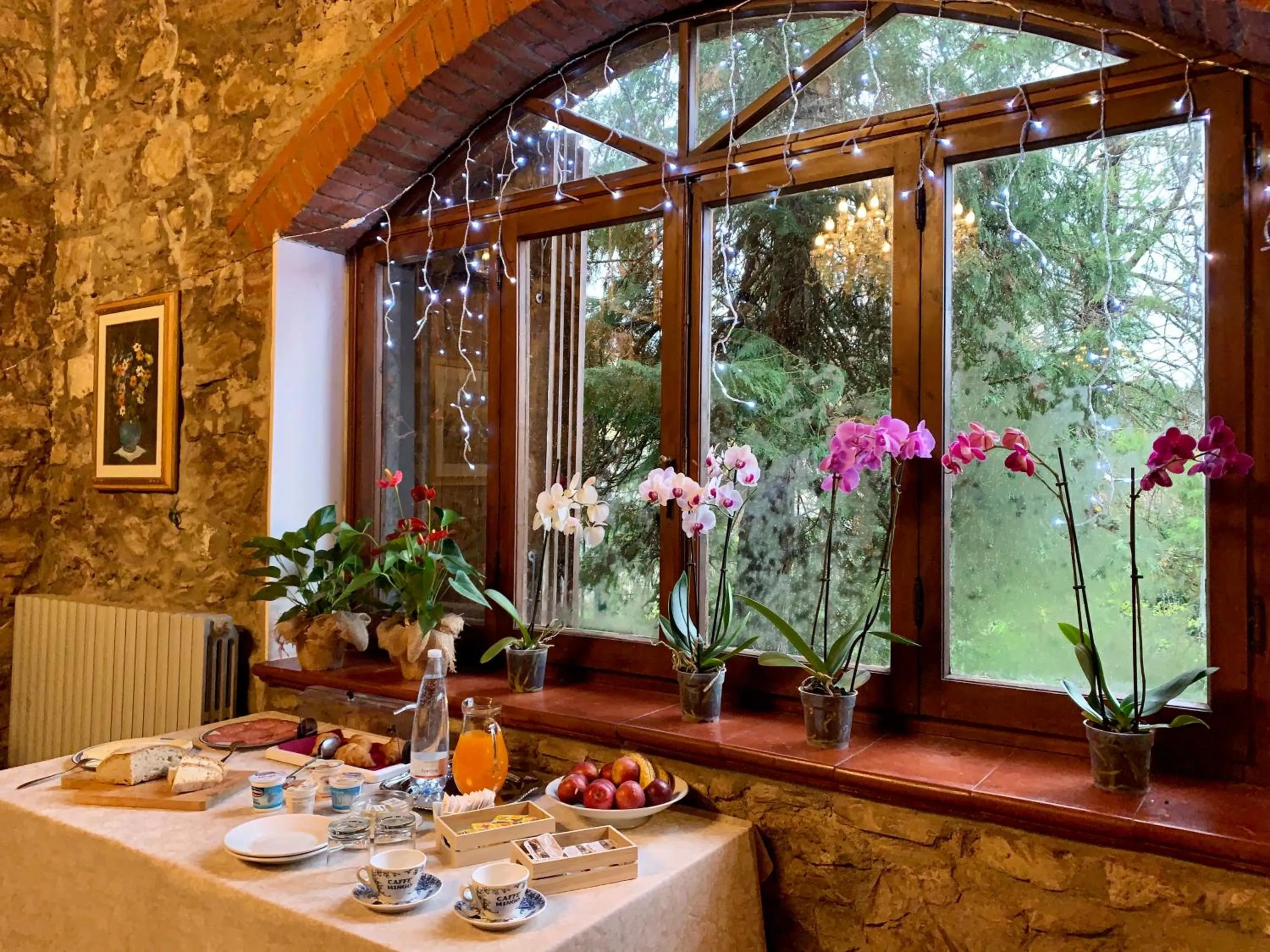 Breakfast in Villa del lago