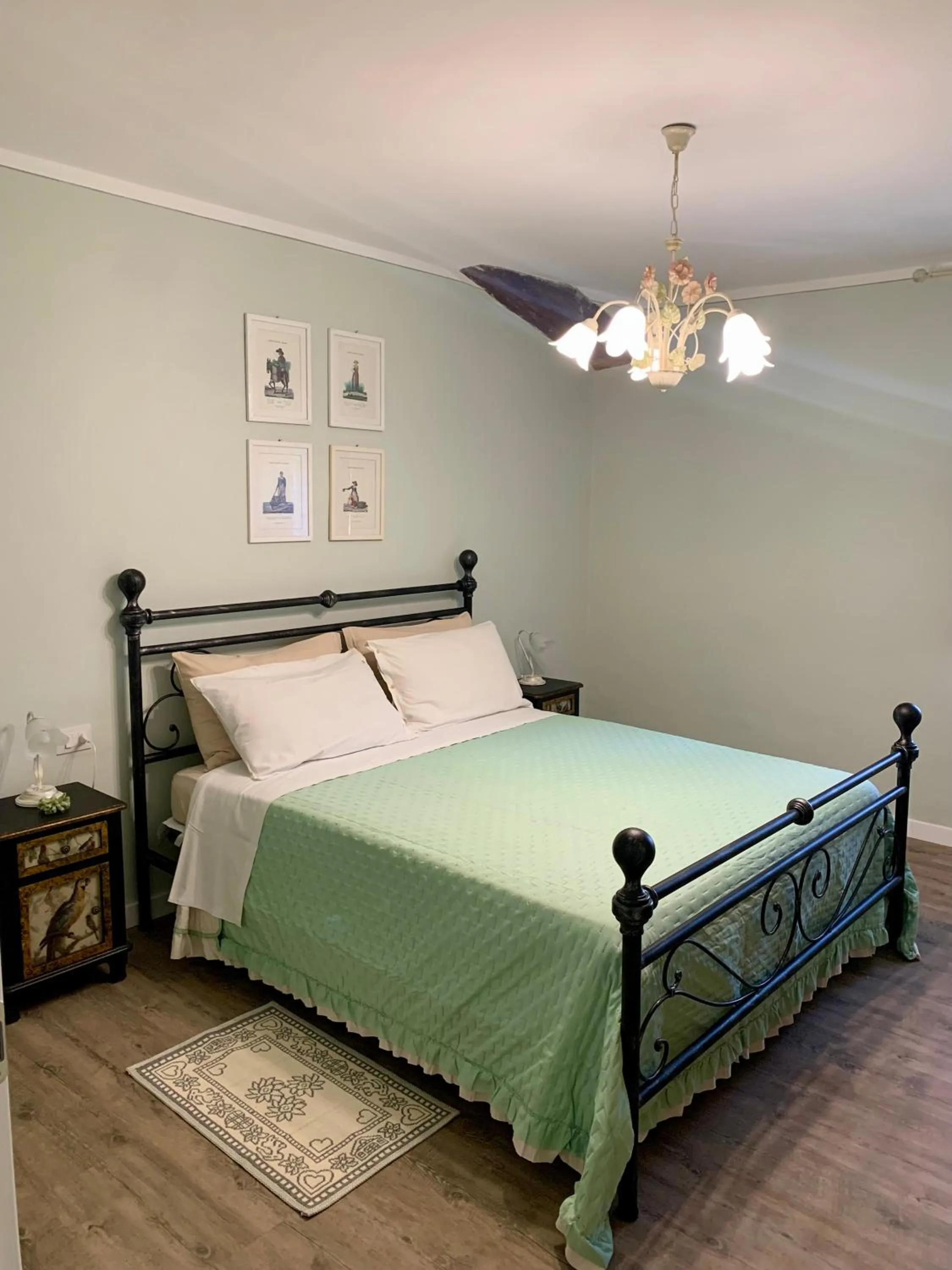 Bed in Villa del lago