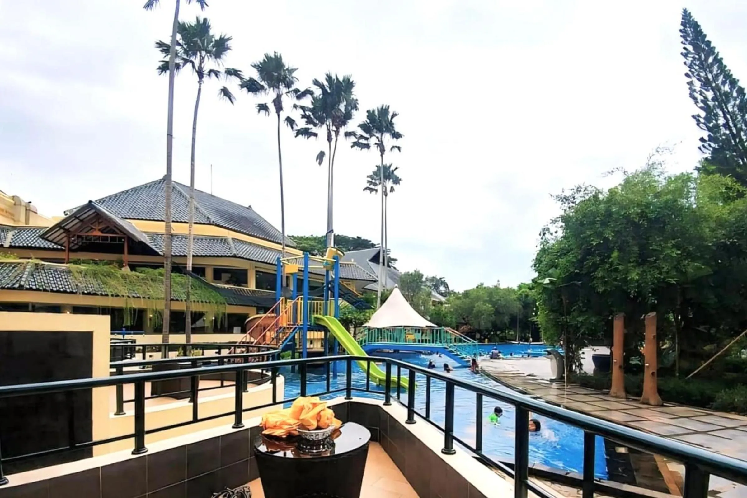Pool view in Prime Plaza Hotel Purwakarta