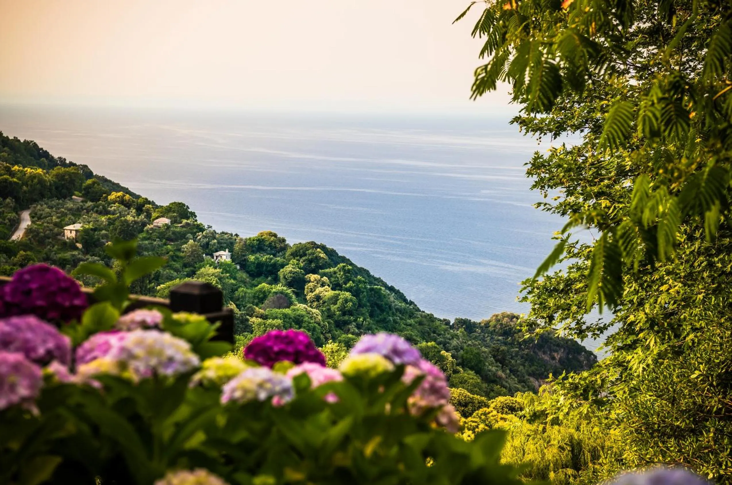 Sea view in Nymfes