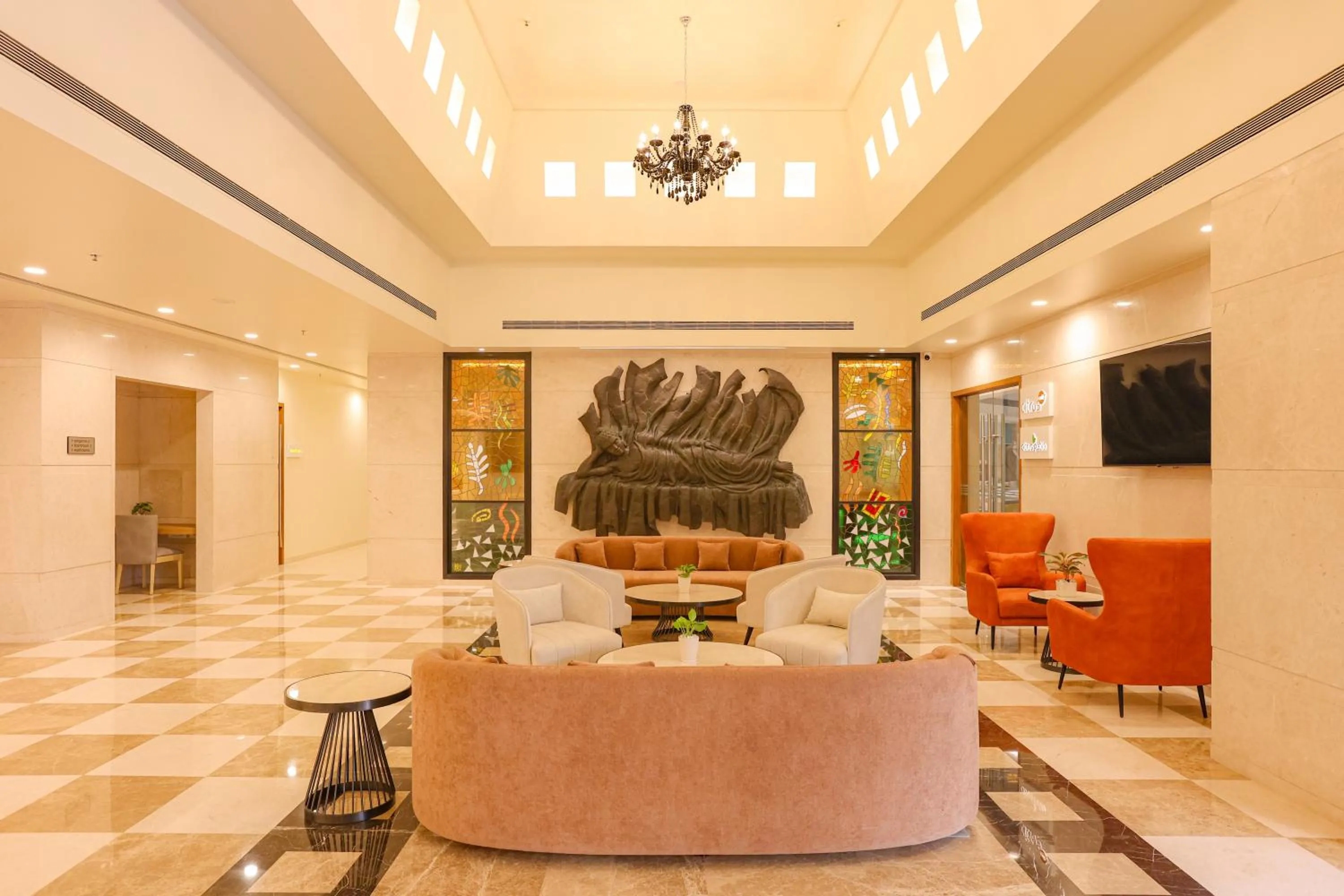 Lobby or reception in Lemon Tree Hotel, Chinchwad, Pune